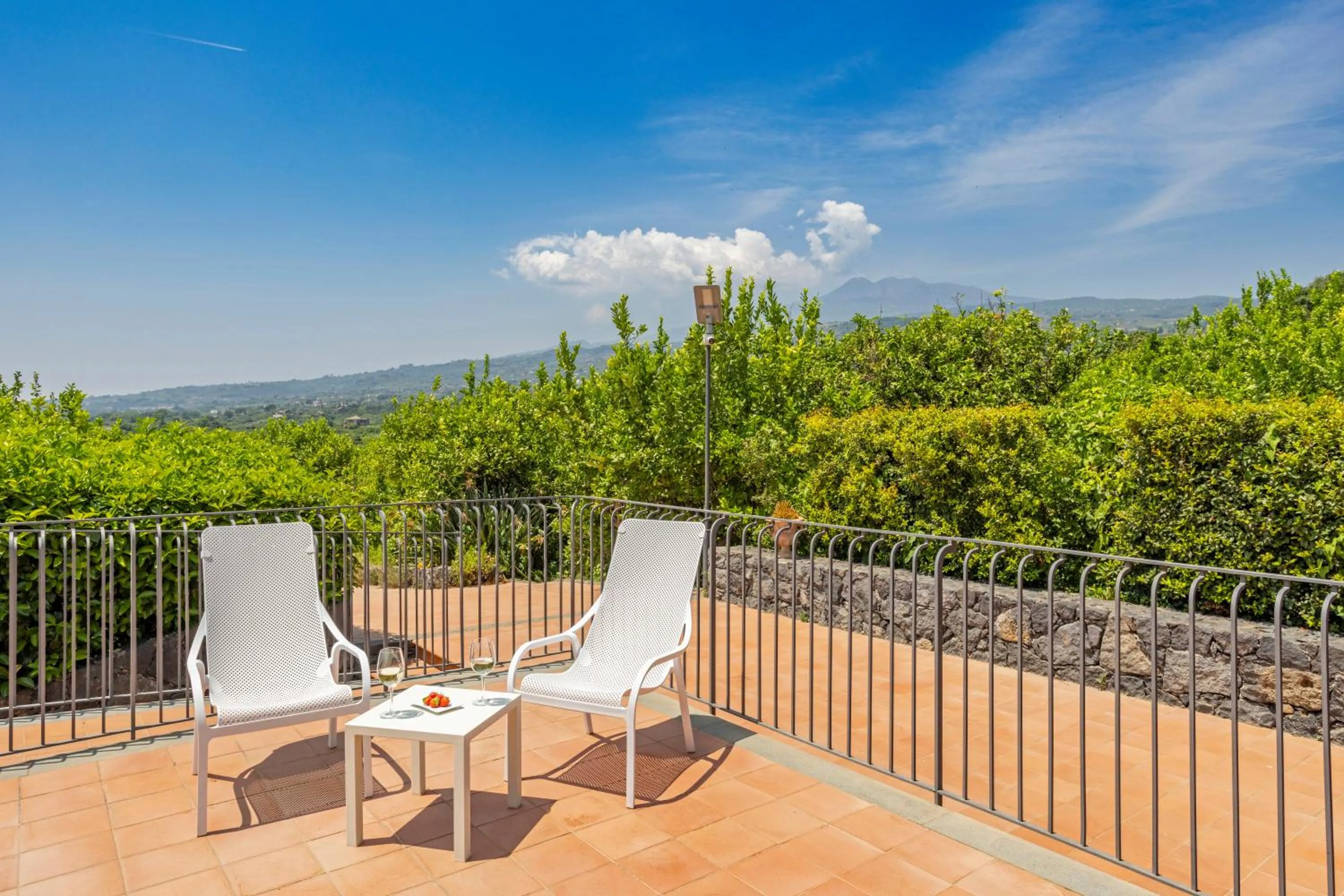 Patio in Feudogrande Bio Relais Hotel