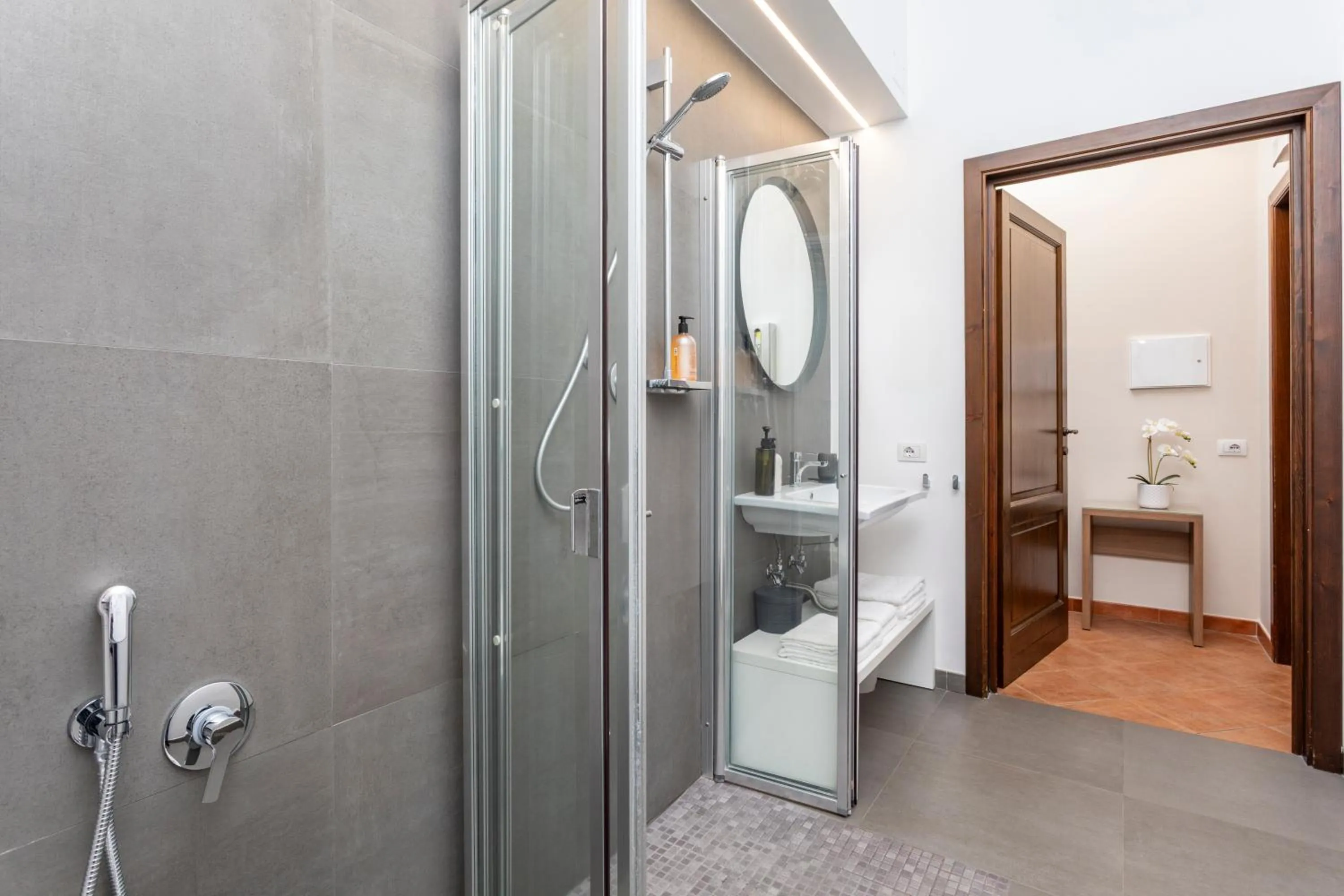 Bathroom in Feudogrande Bio Relais Hotel