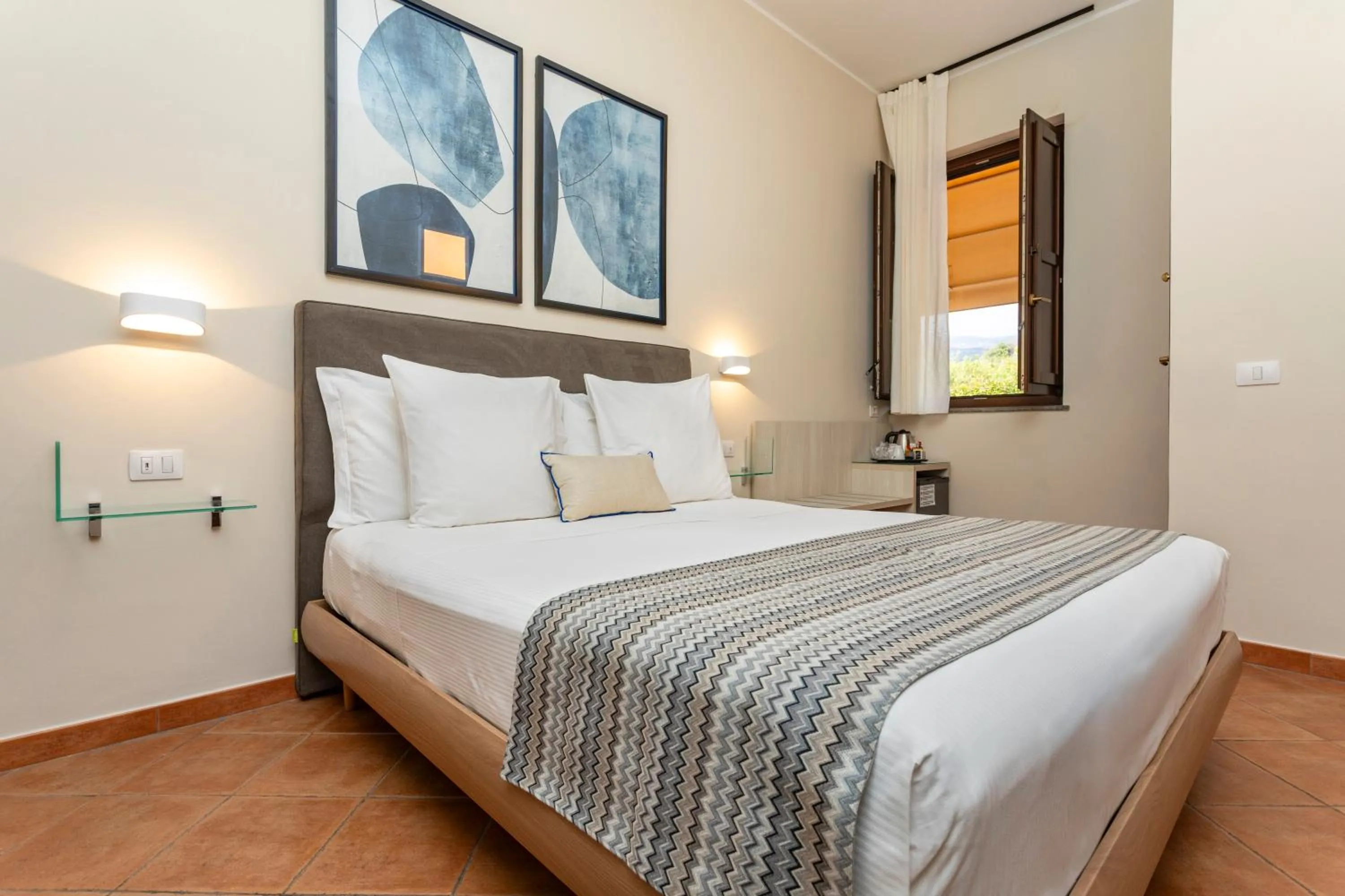 Bedroom, Bed in Feudogrande Bio Relais Hotel