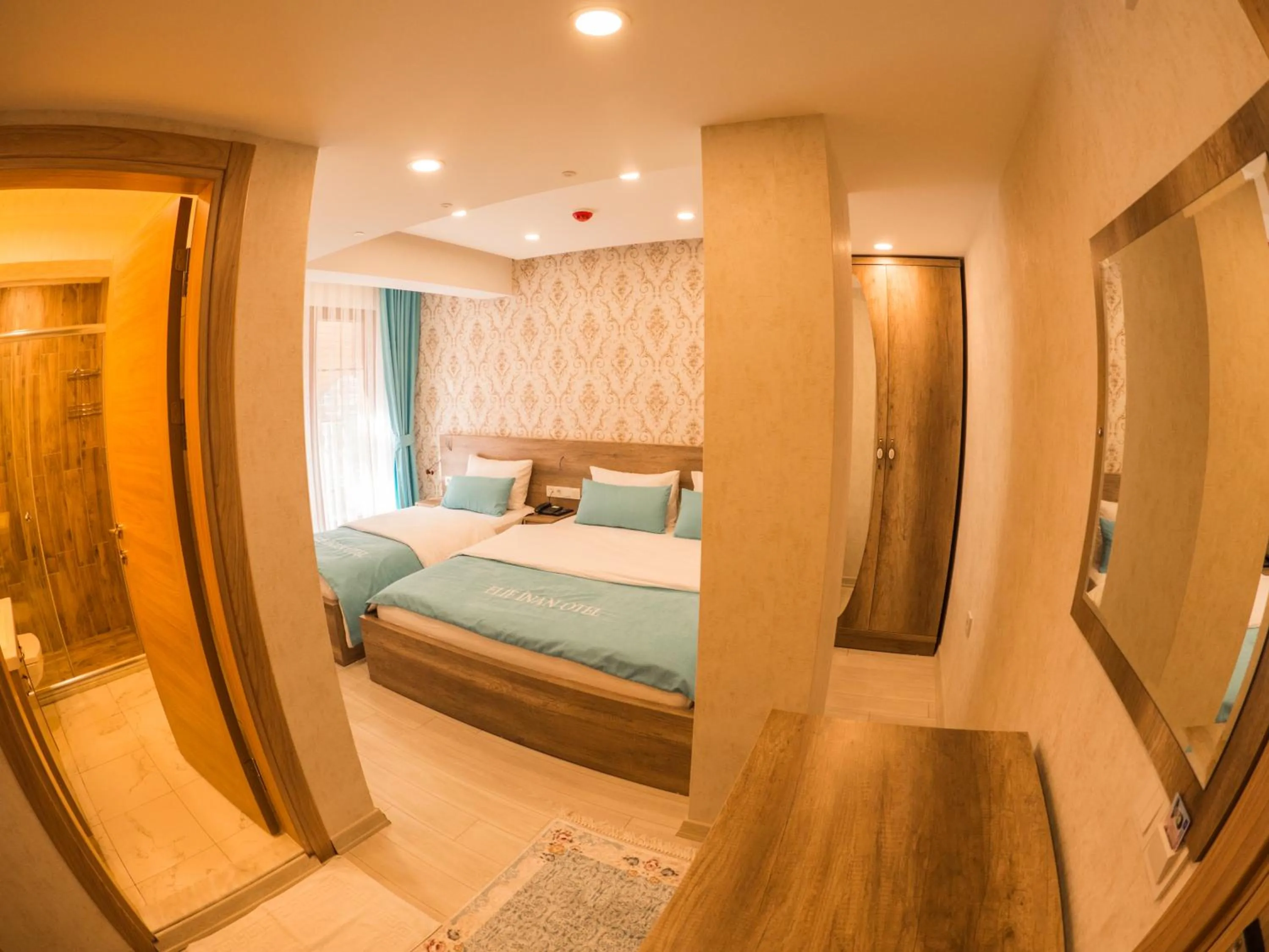 Photo of the whole room, Bed in Elif Inan Hotel