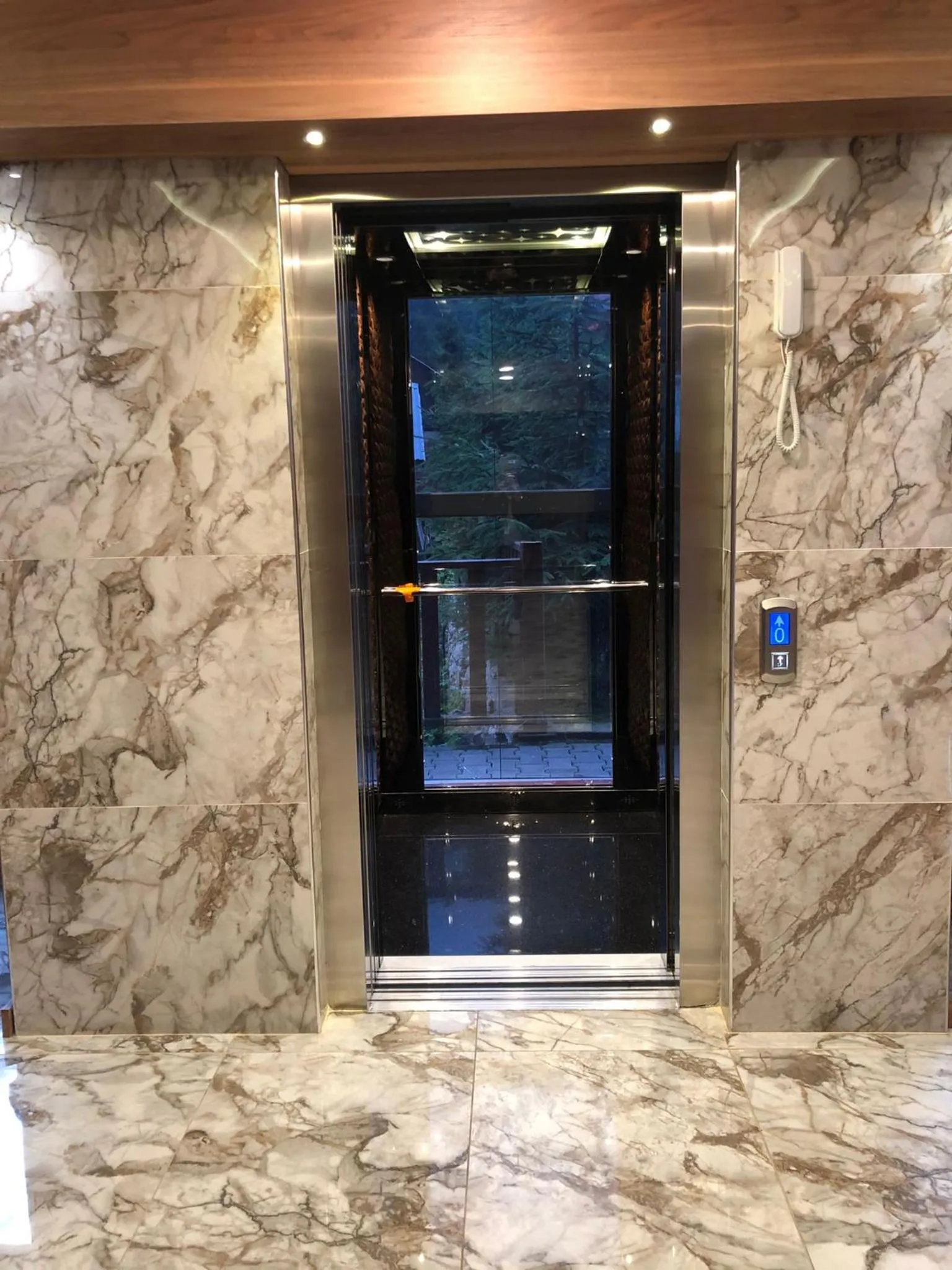 elevator in Elif Inan Hotel