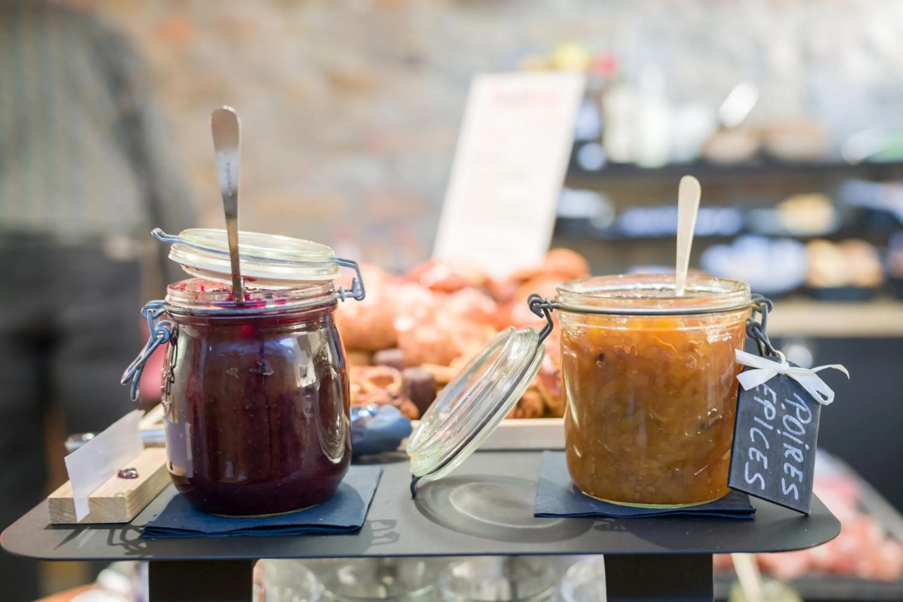 Buffet breakfast in Hotel Neuvice