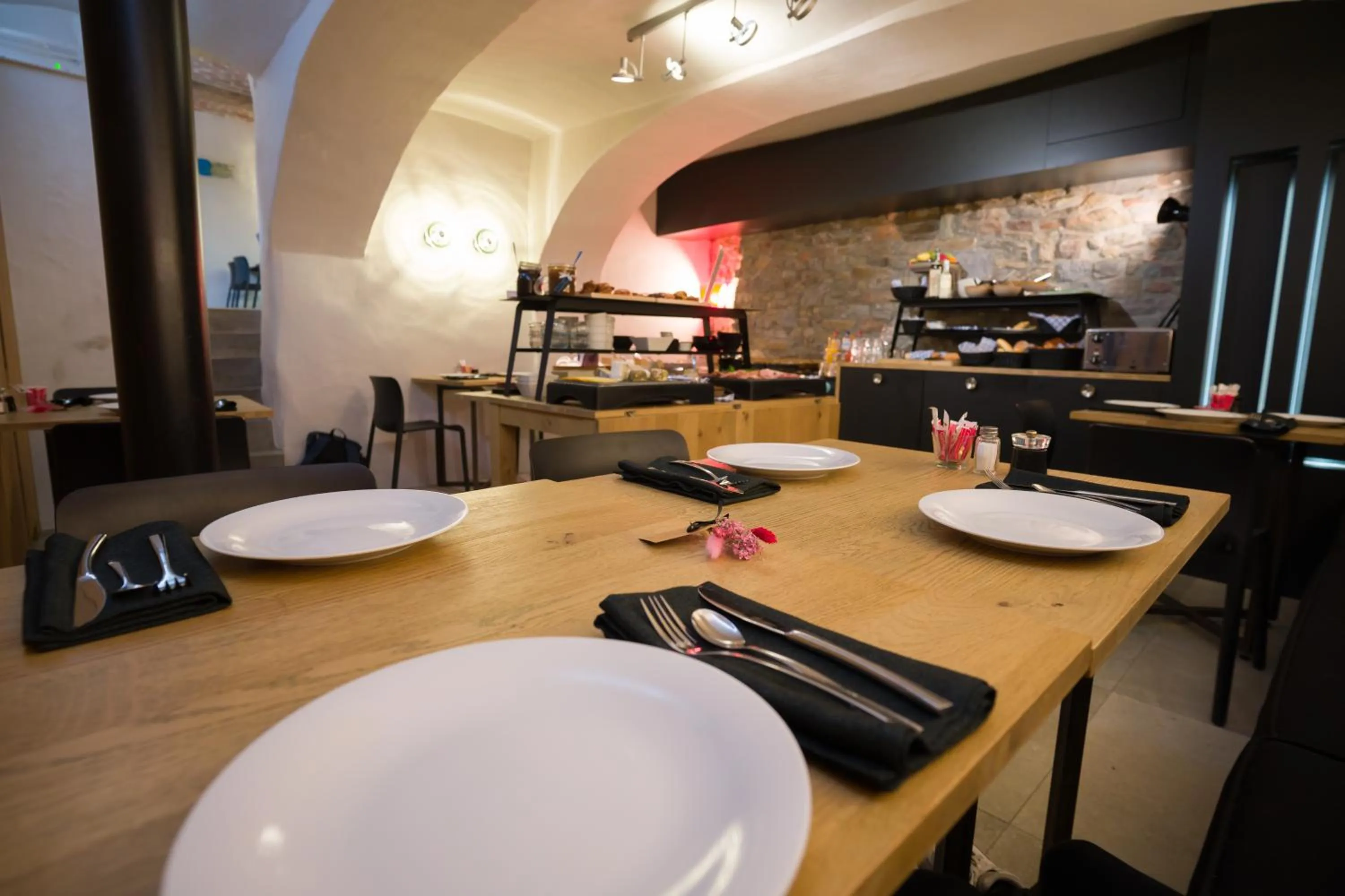 Buffet breakfast in Hotel Neuvice