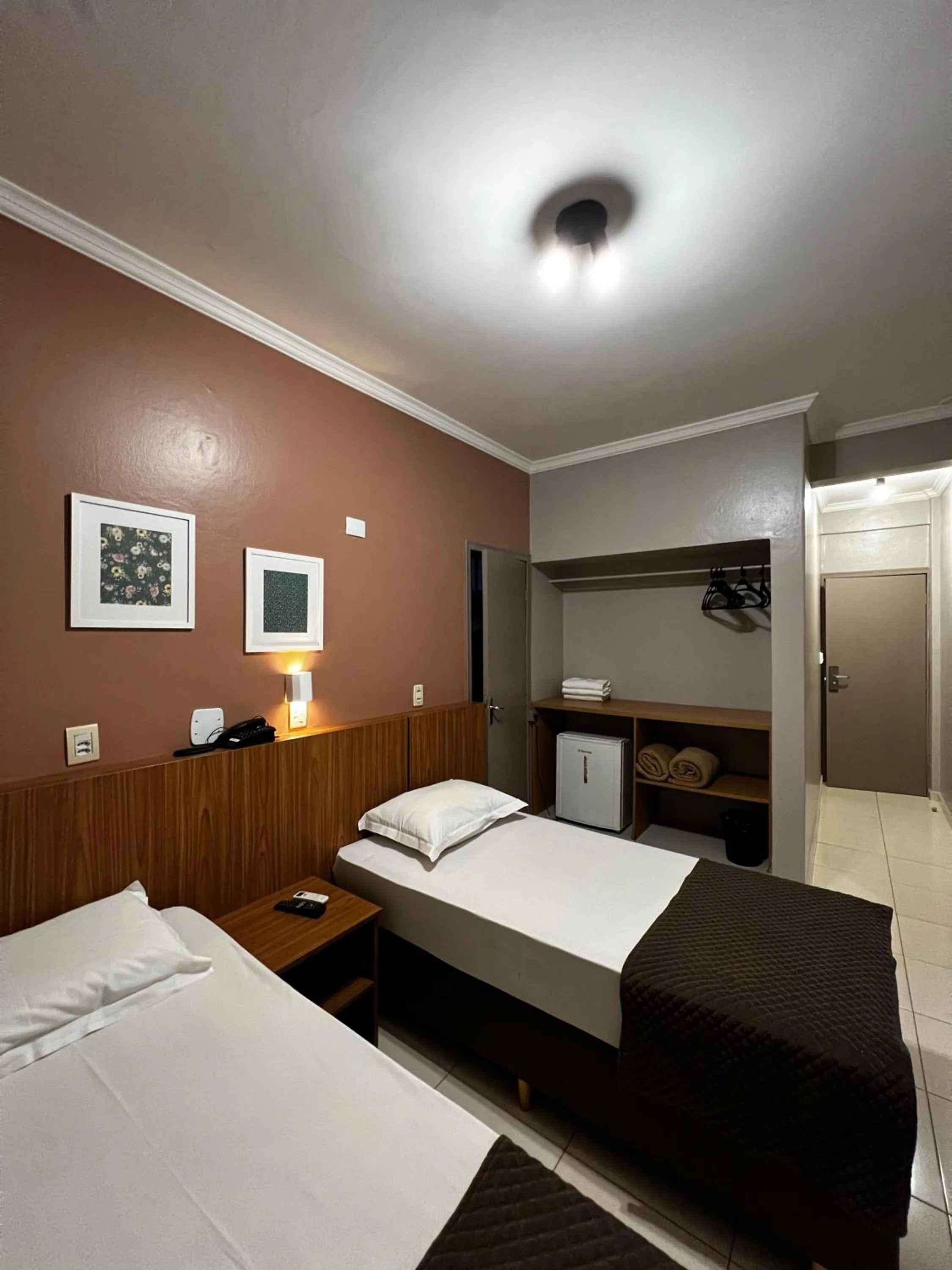 Bed in Hotel Astória Maringá