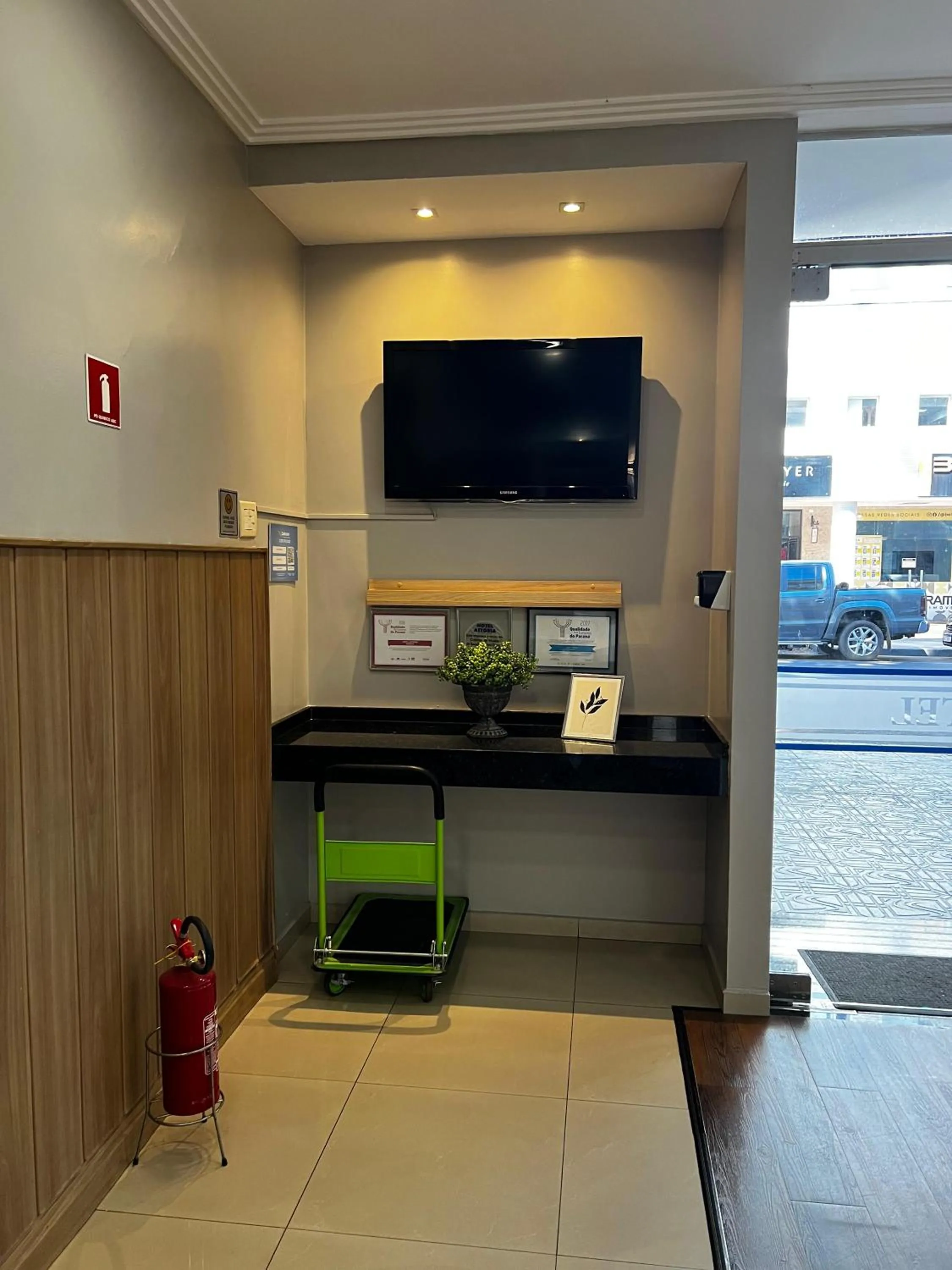 Property building in Hotel Astória Maringá