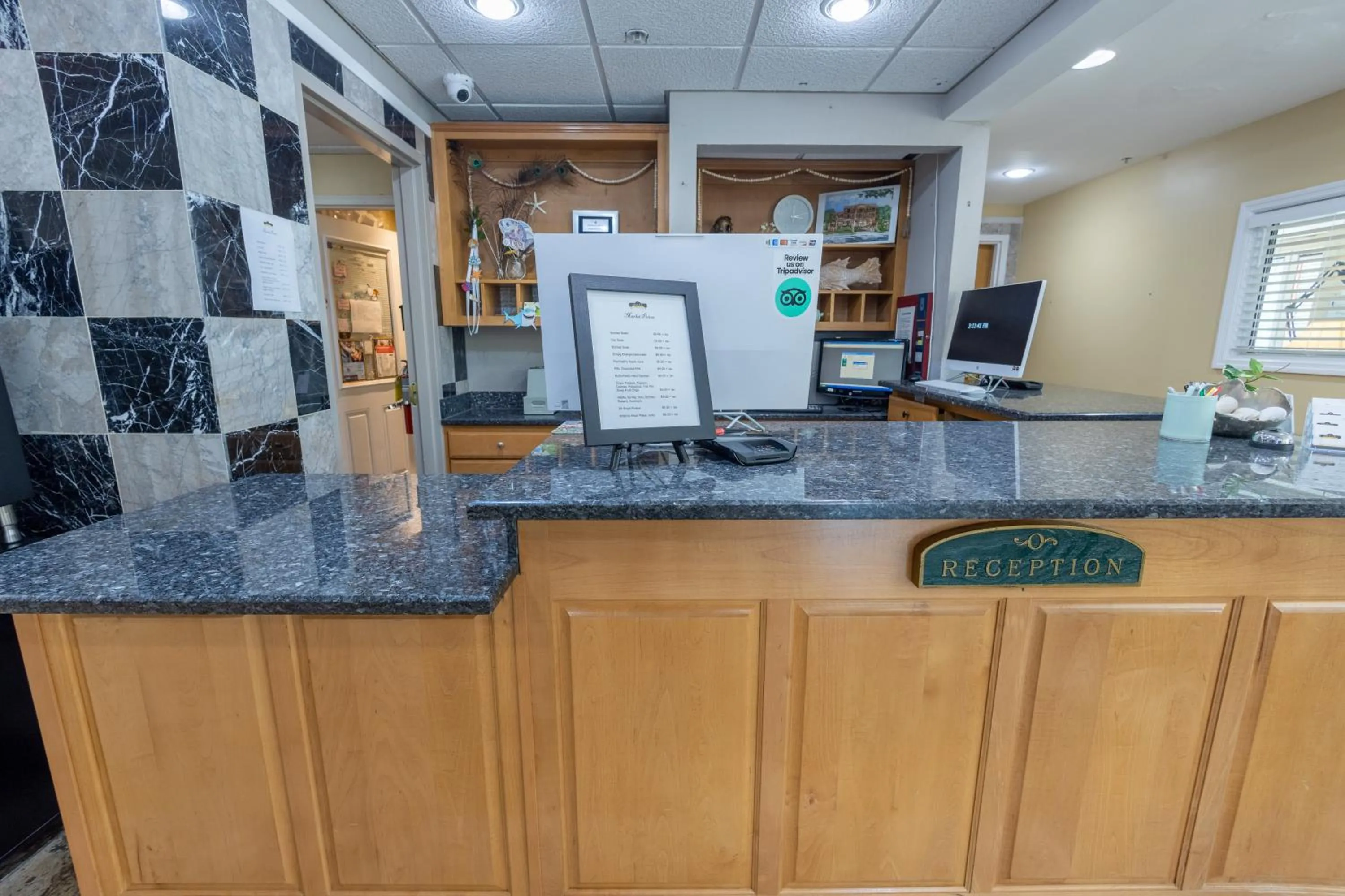 Lobby or reception in Ocean Inn & Suites