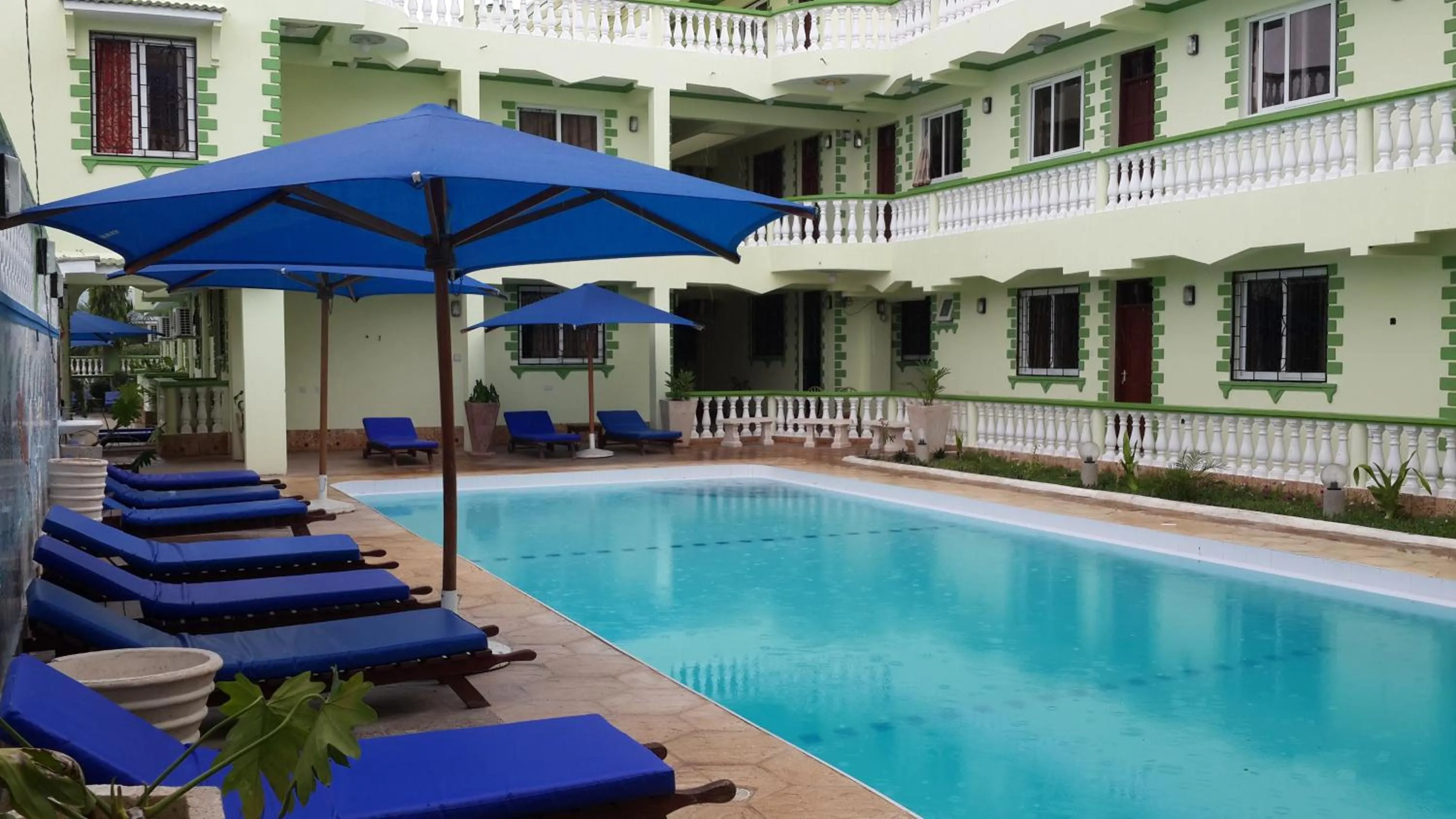 Pool view in Prestige Leisure Hotel