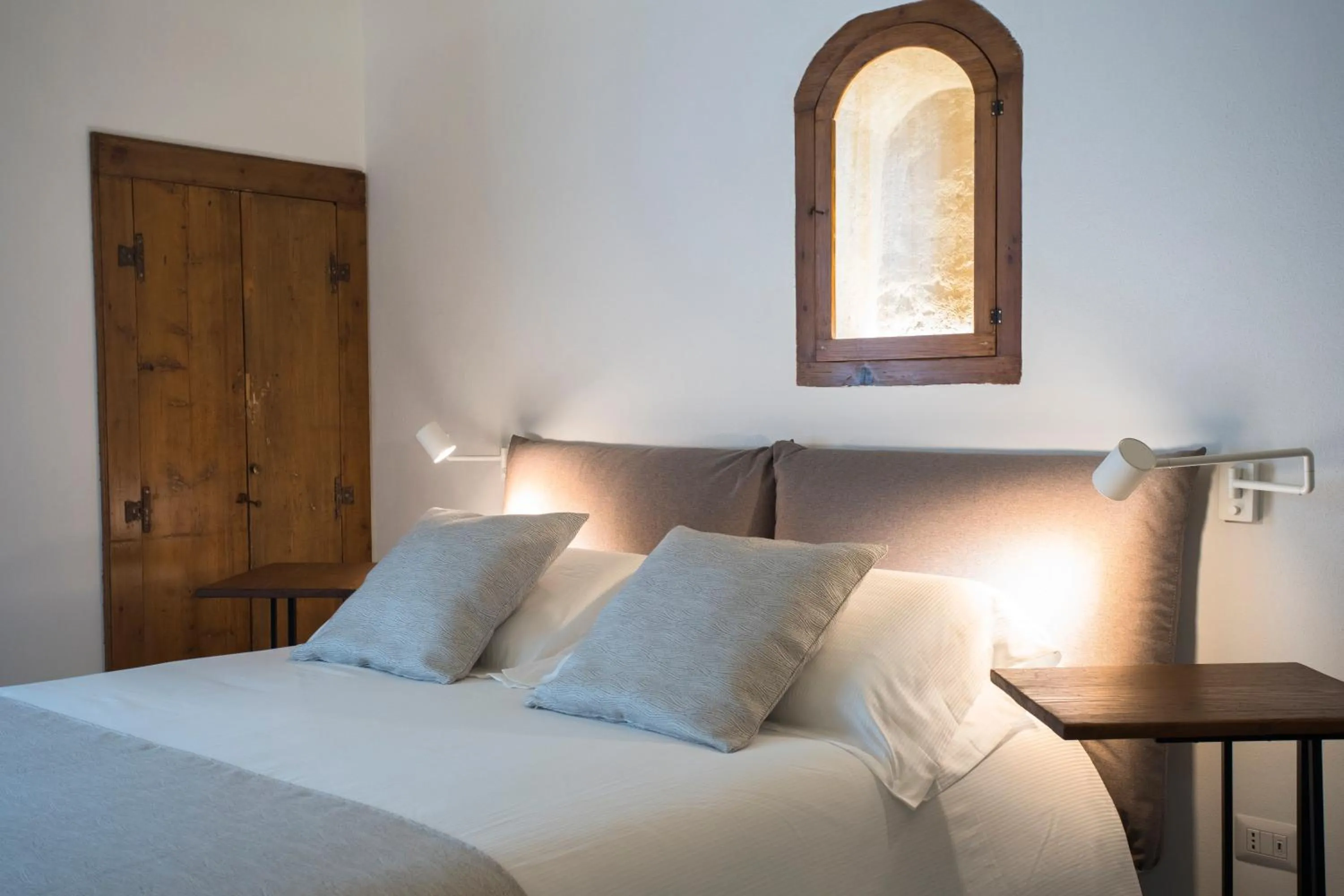 Bedroom, Bed in Palazzo Montemurro