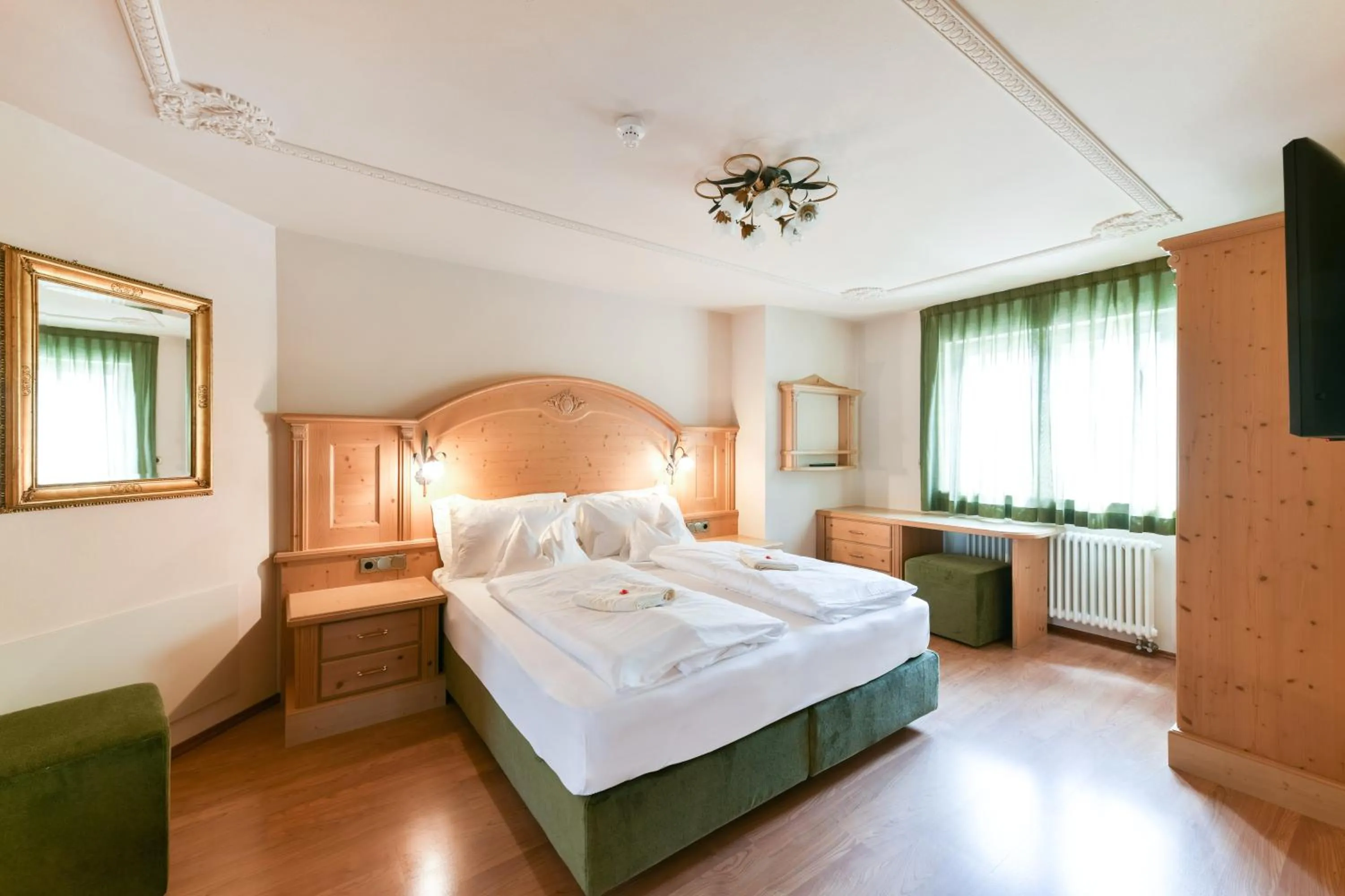 Bed in Wellness Residence Villa Leck