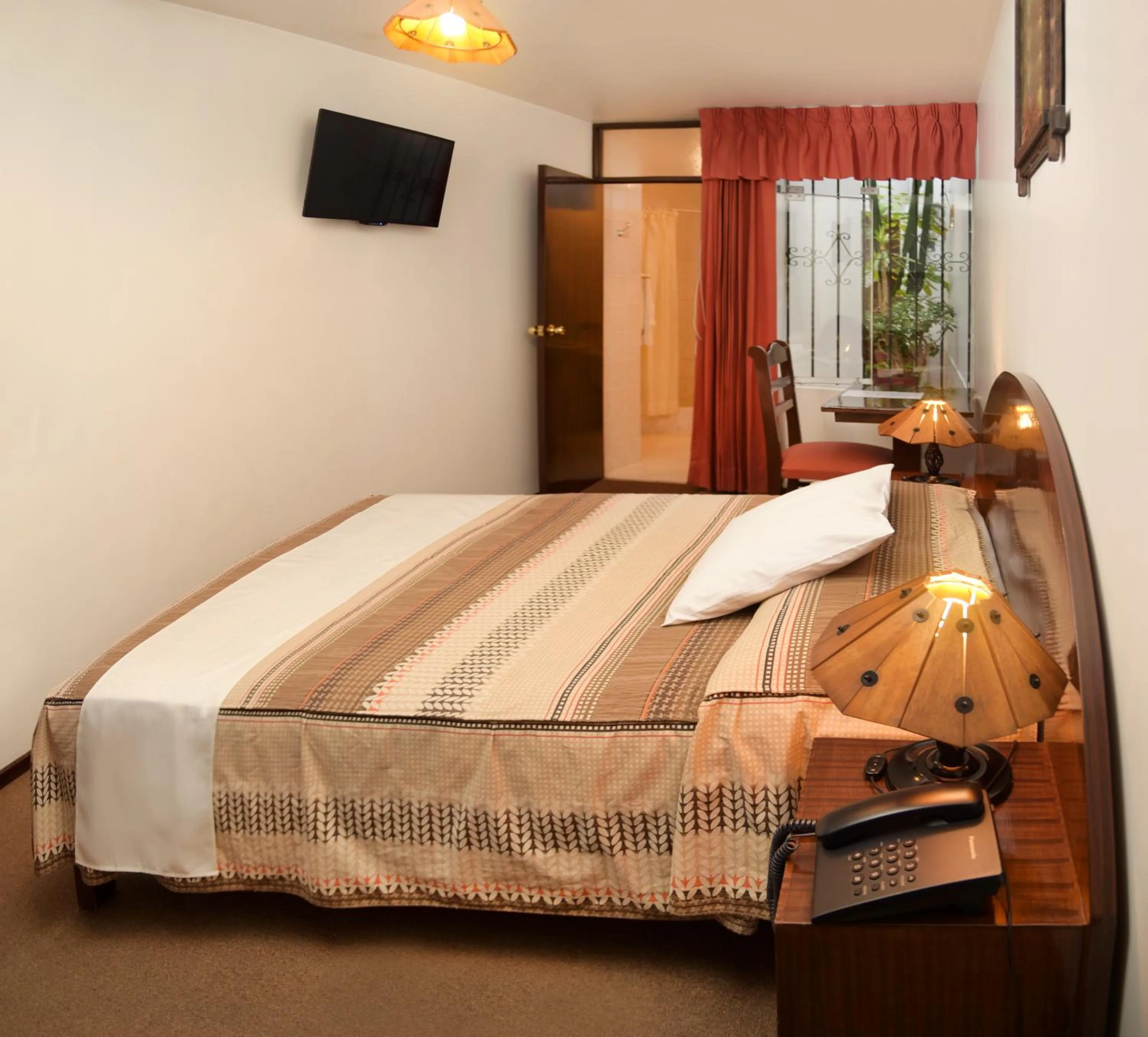 Bed in Hotel Benavides