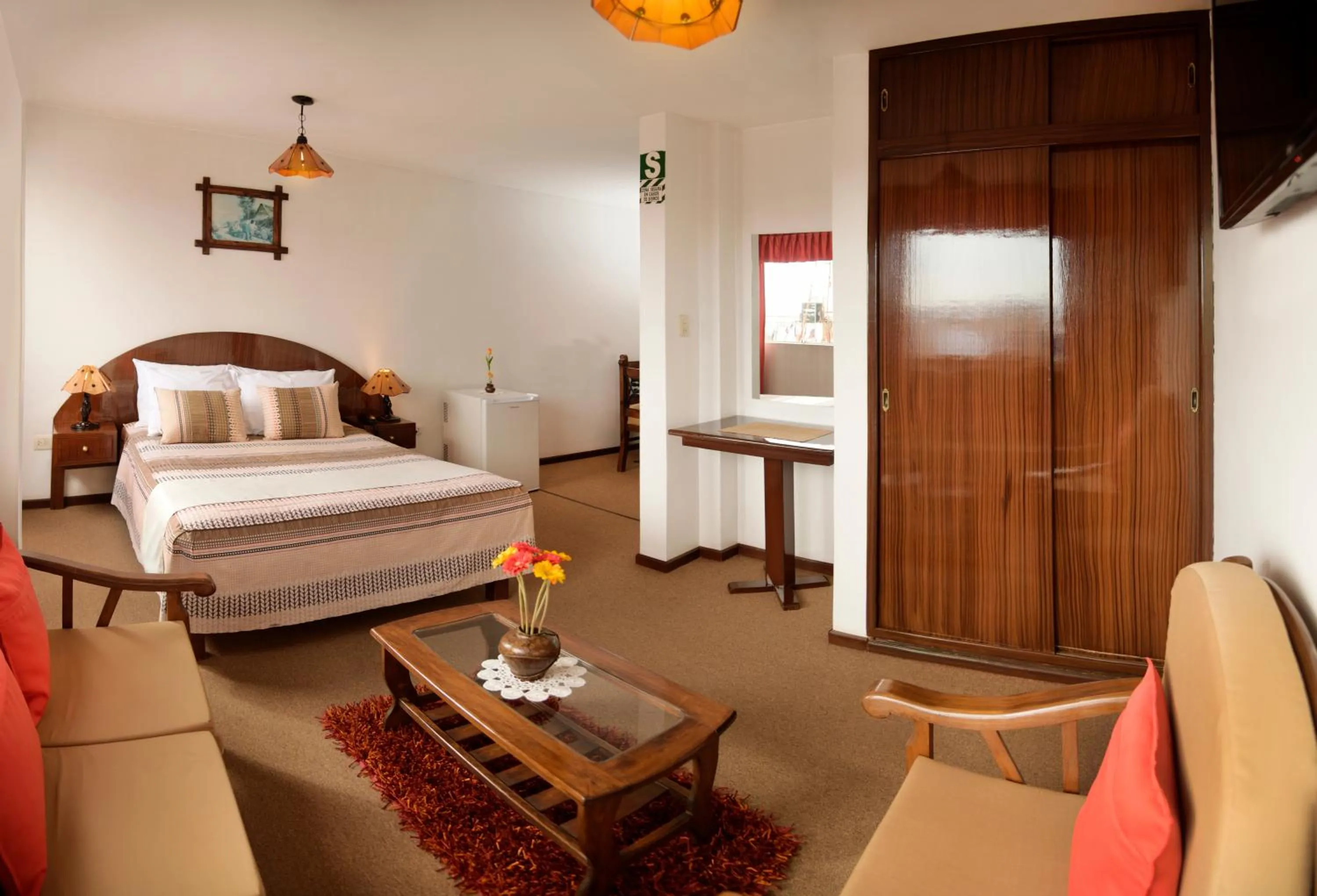 Bed in Hotel Benavides