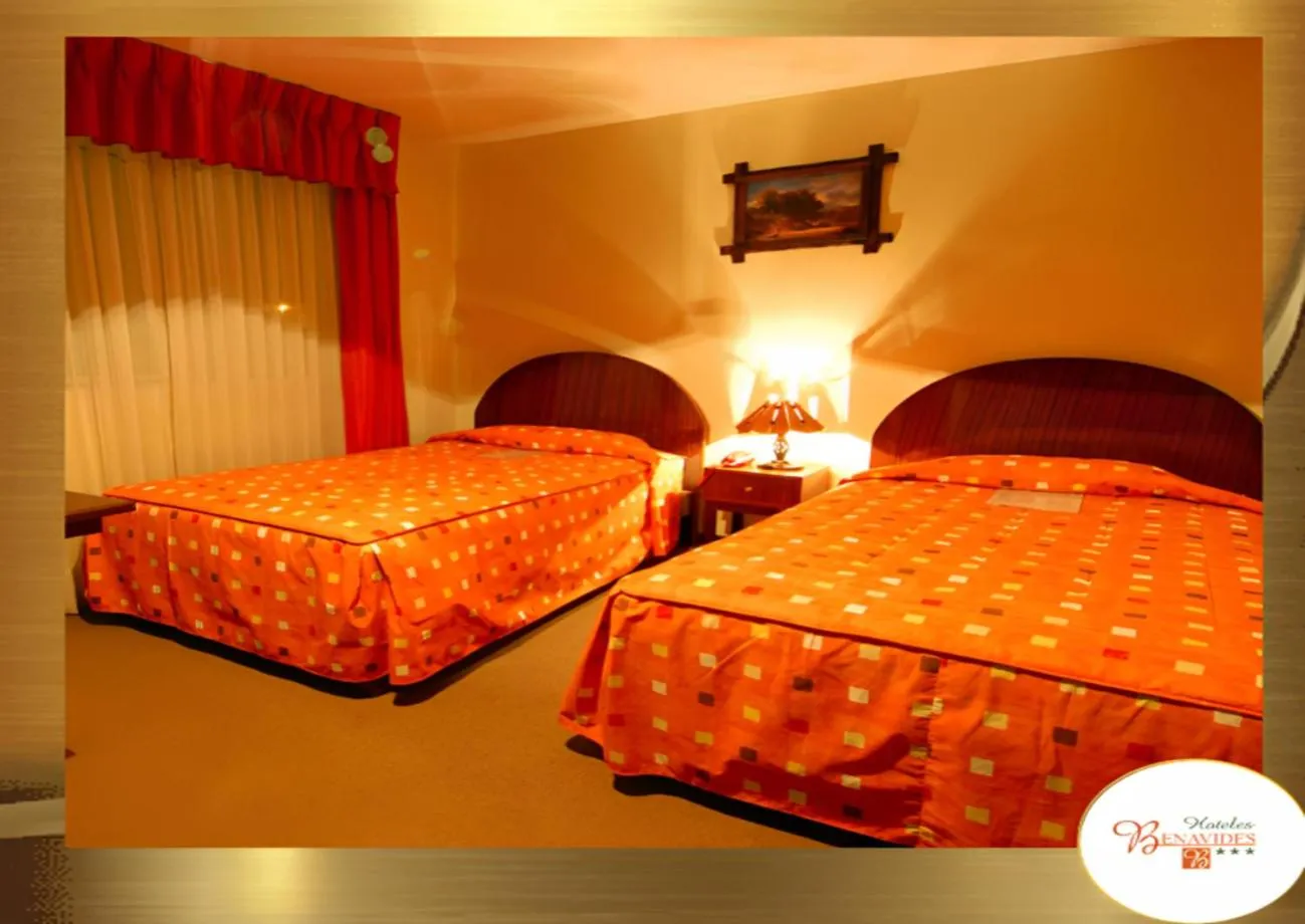 Bed in Hotel Benavides