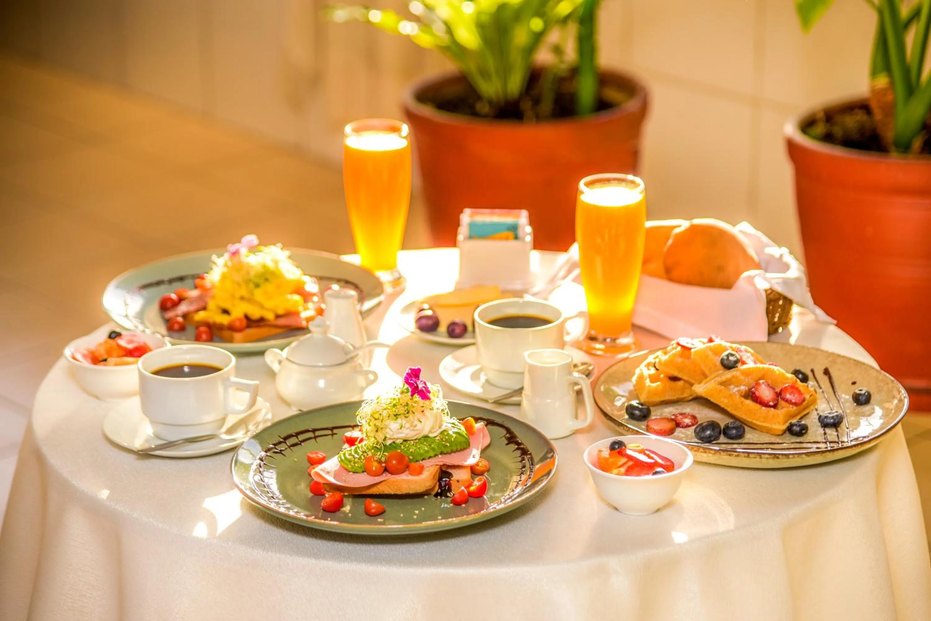 Food and drinks in Hotel Benavides