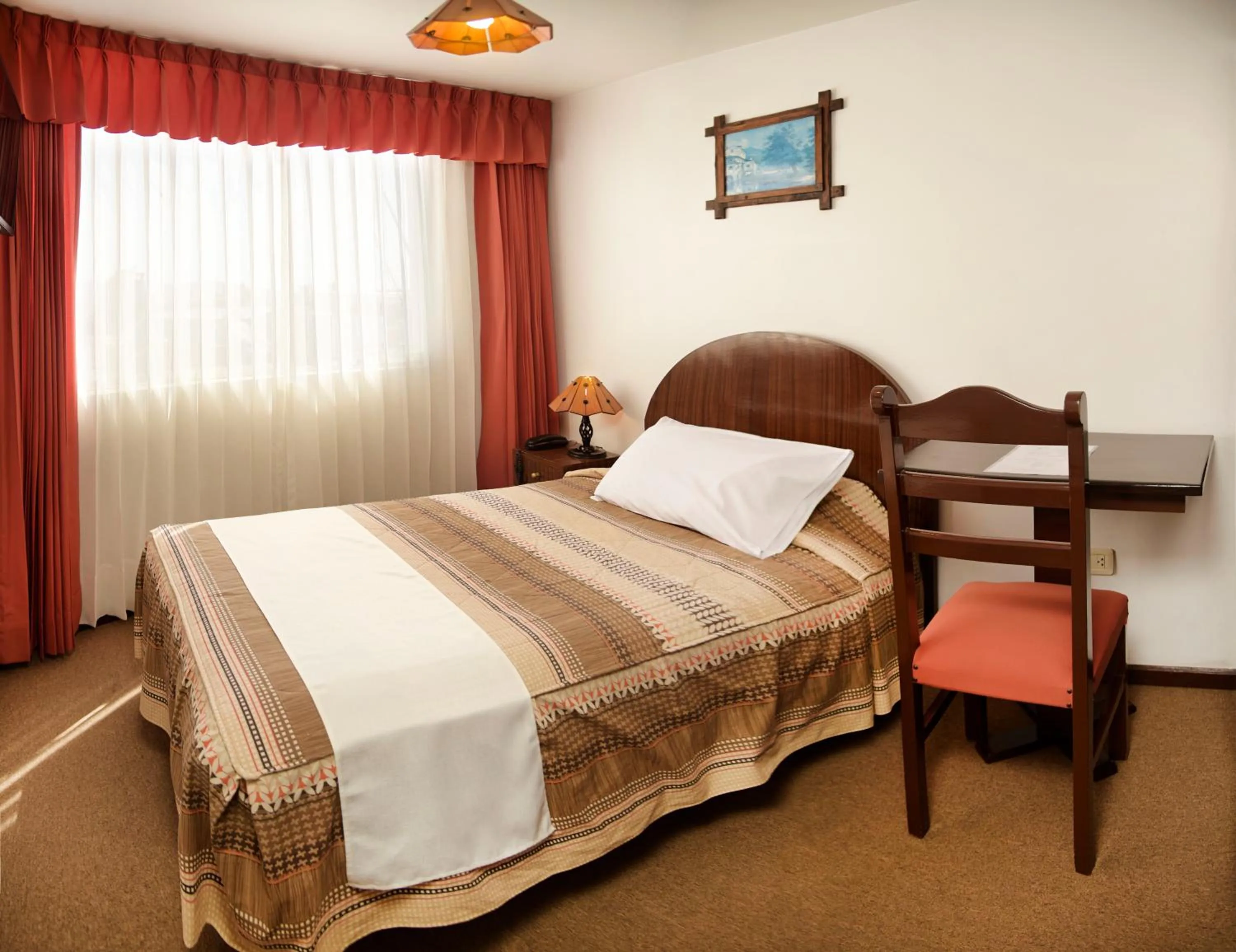 Bed in Hotel Benavides