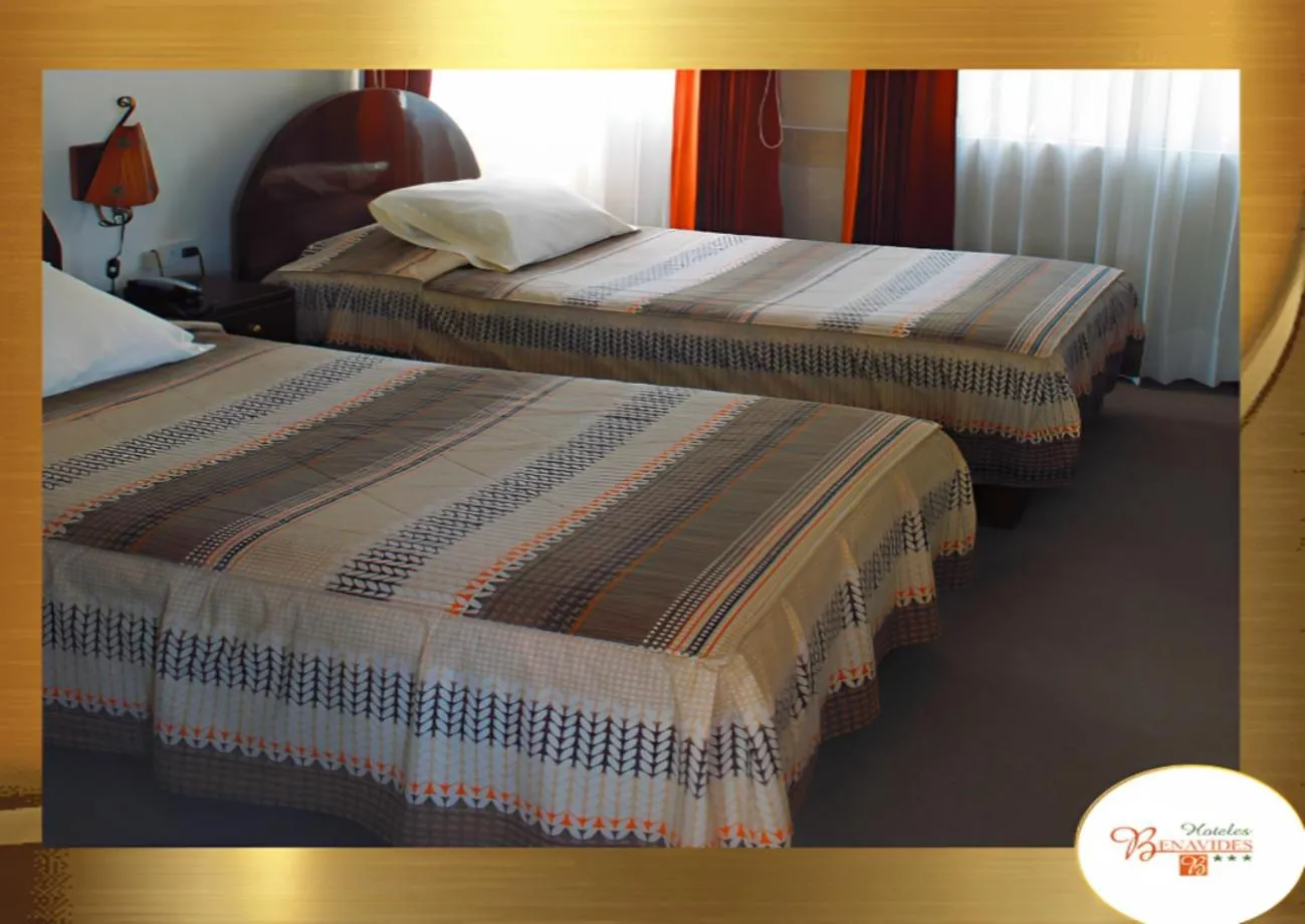 Bed in Hotel Benavides