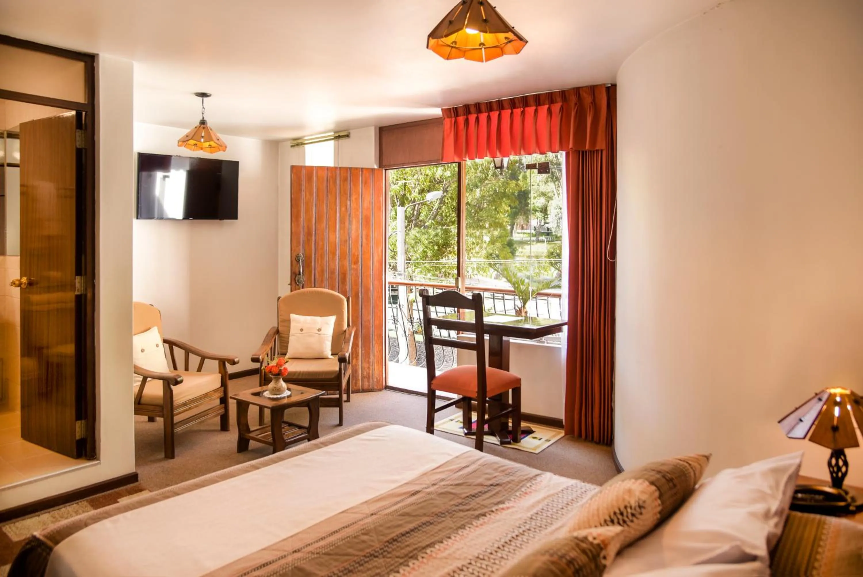 Bed in Hotel Benavides