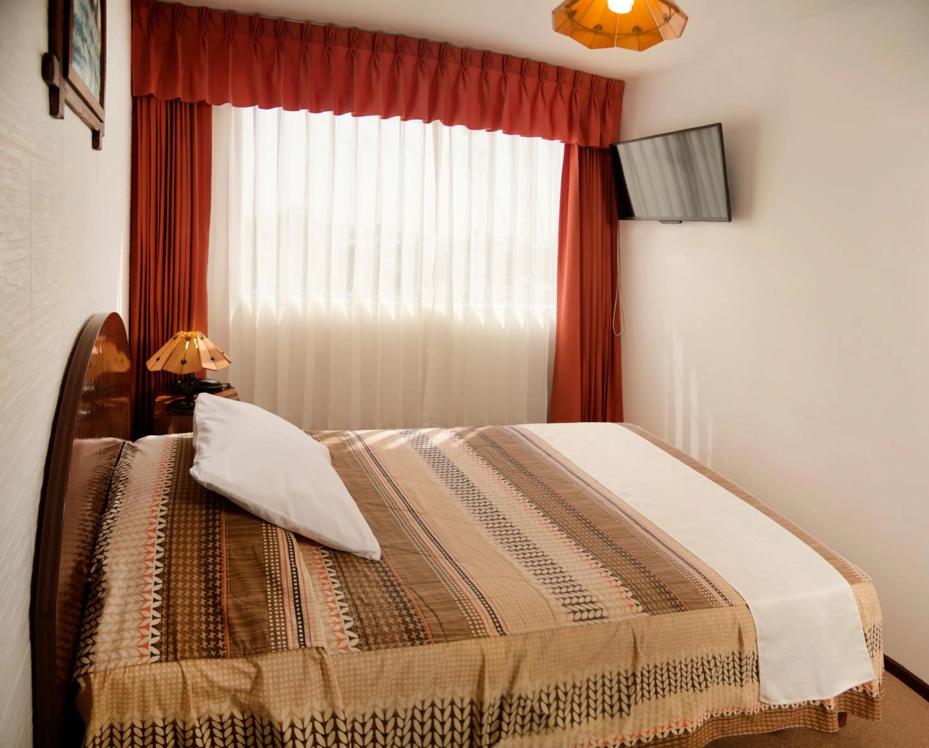 Bed in Hotel Benavides