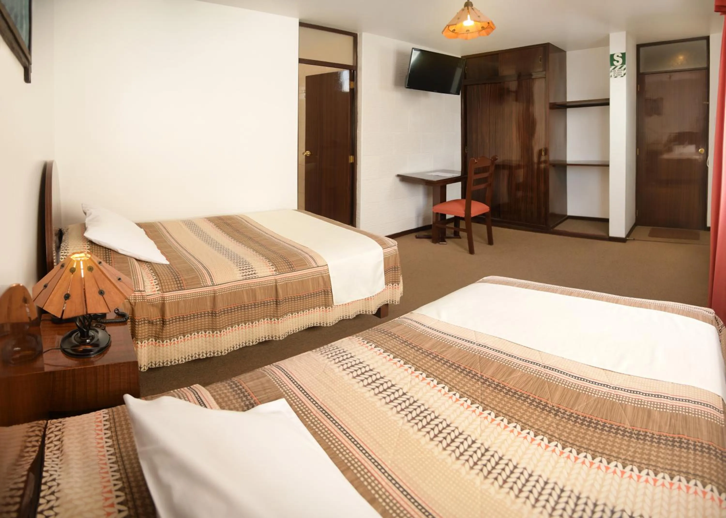 Bed in Hotel Benavides