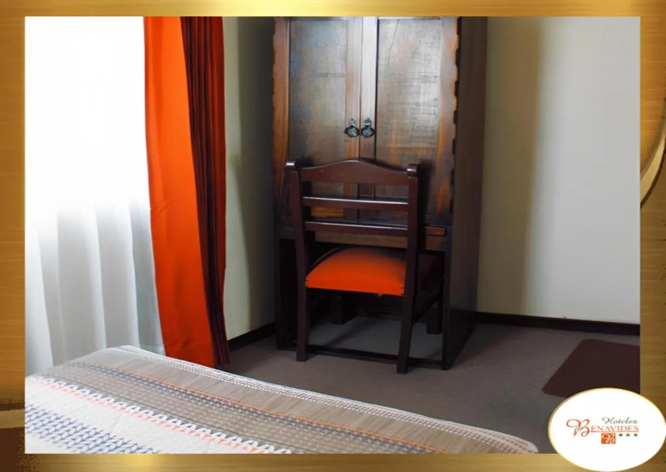 Bed in Hotel Benavides