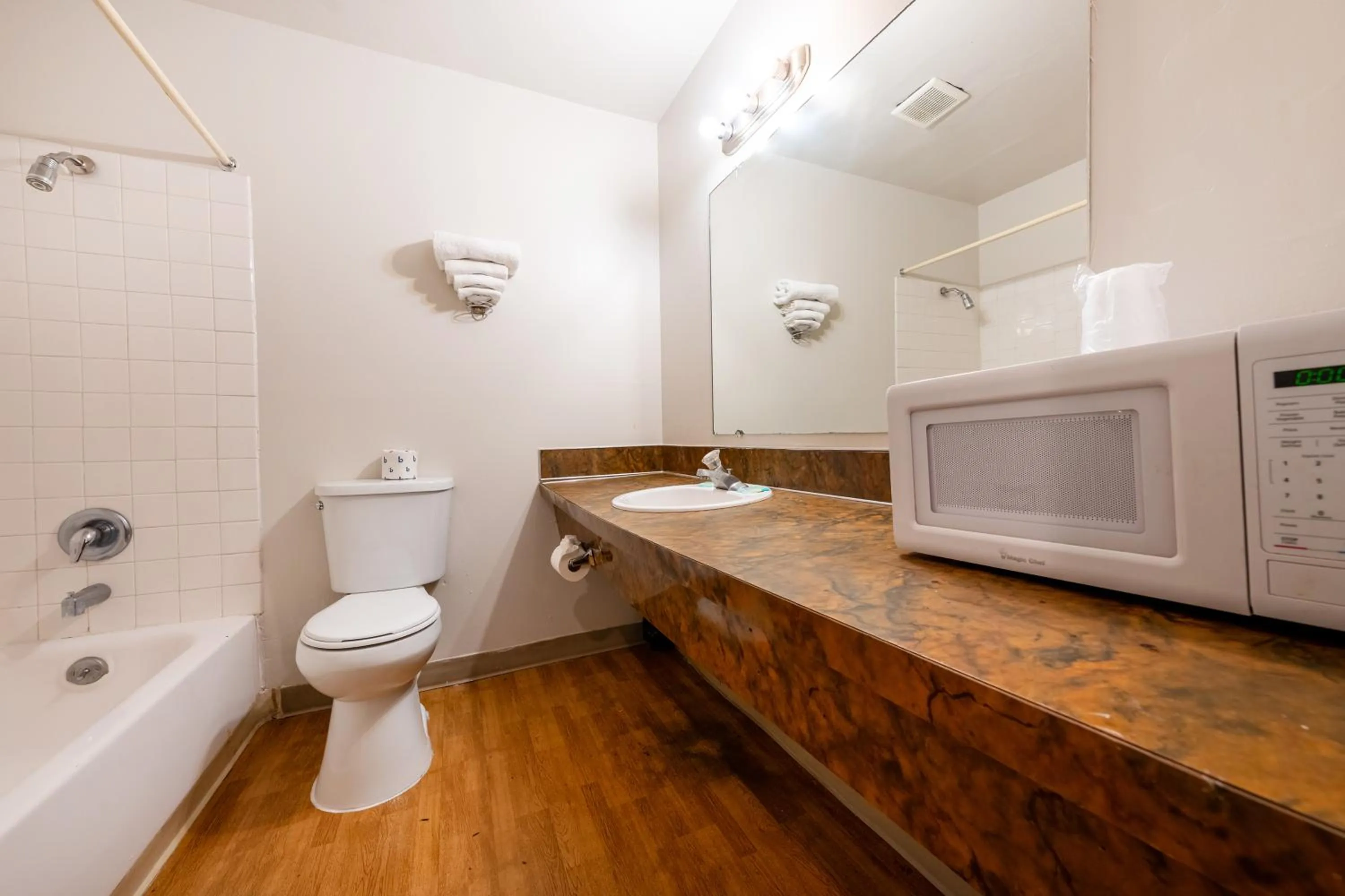 Bathroom in Best Value Inn by OYO Portland OR South East