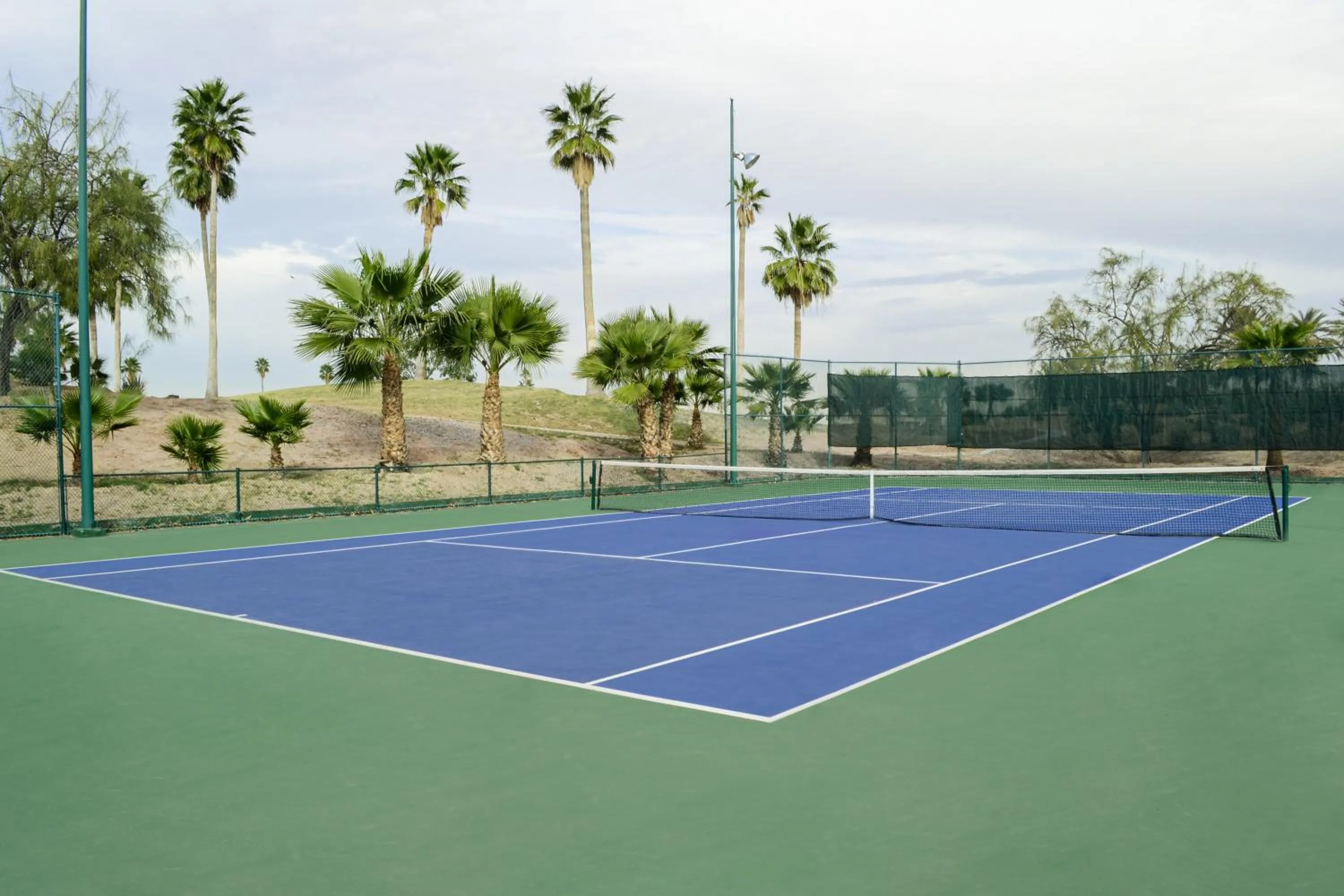 Tennis court in Azul Talavera Country Club