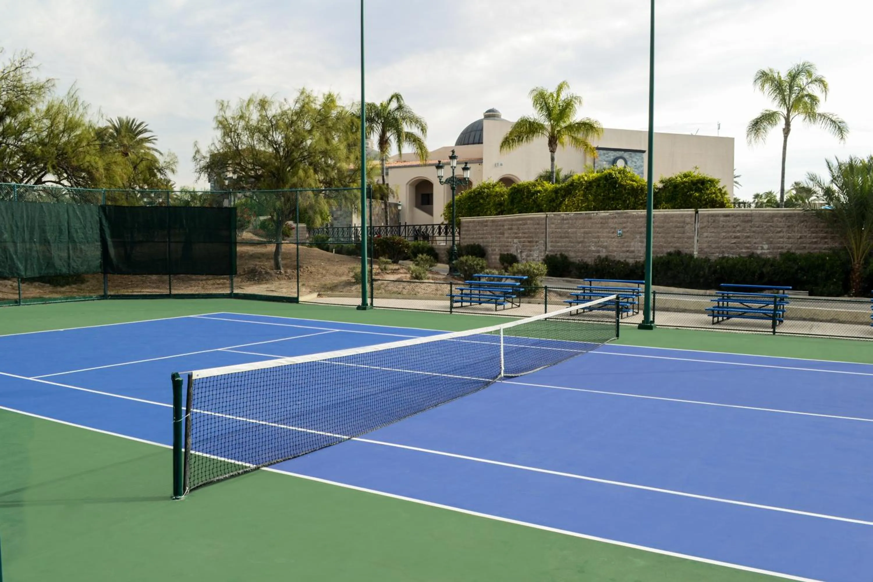 Tennis court in Azul Talavera Country Club