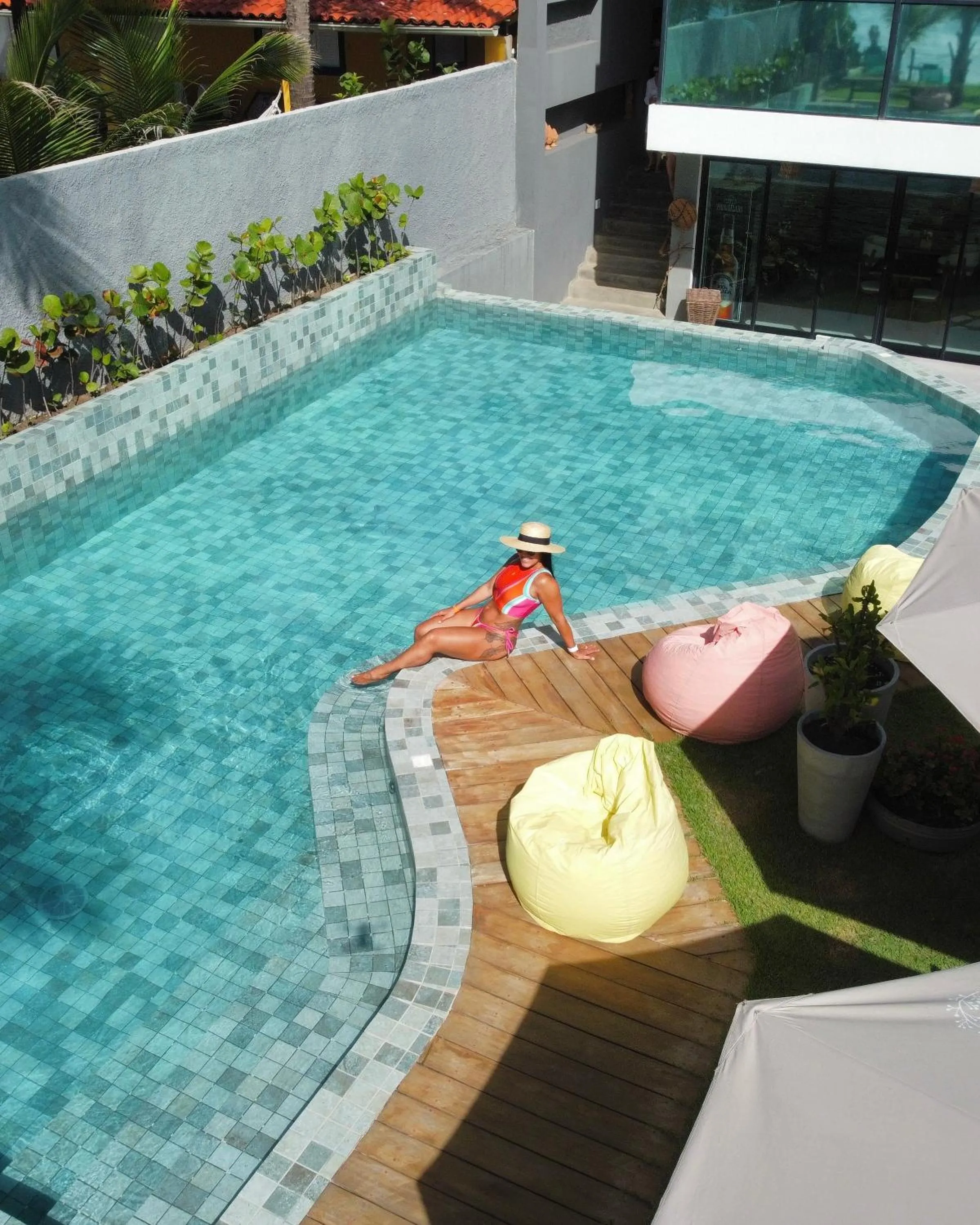 Pool view in Rudá Boutique Hotel Porto de Galinhas