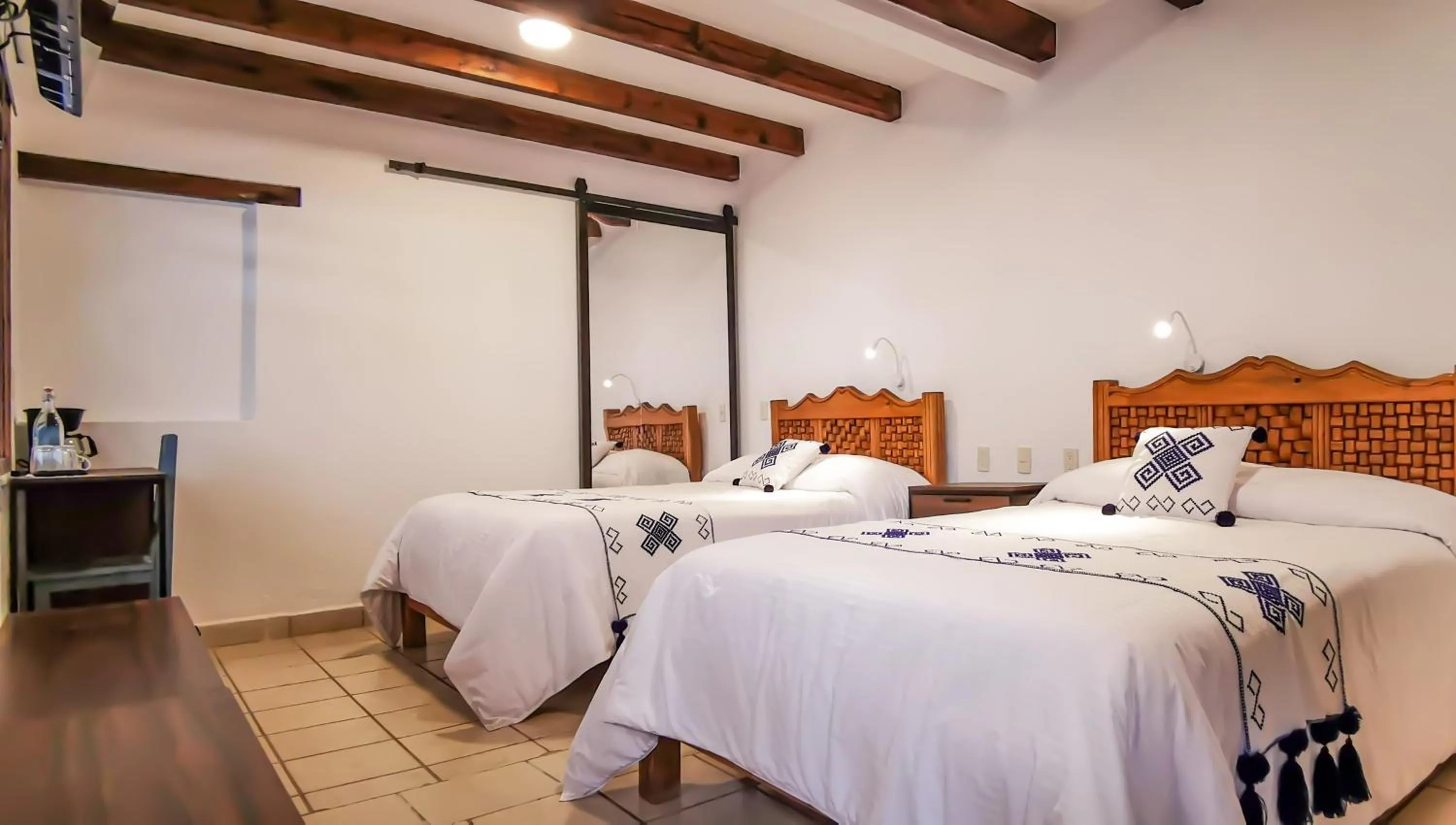 Bed in Hotel Ocho Barrios