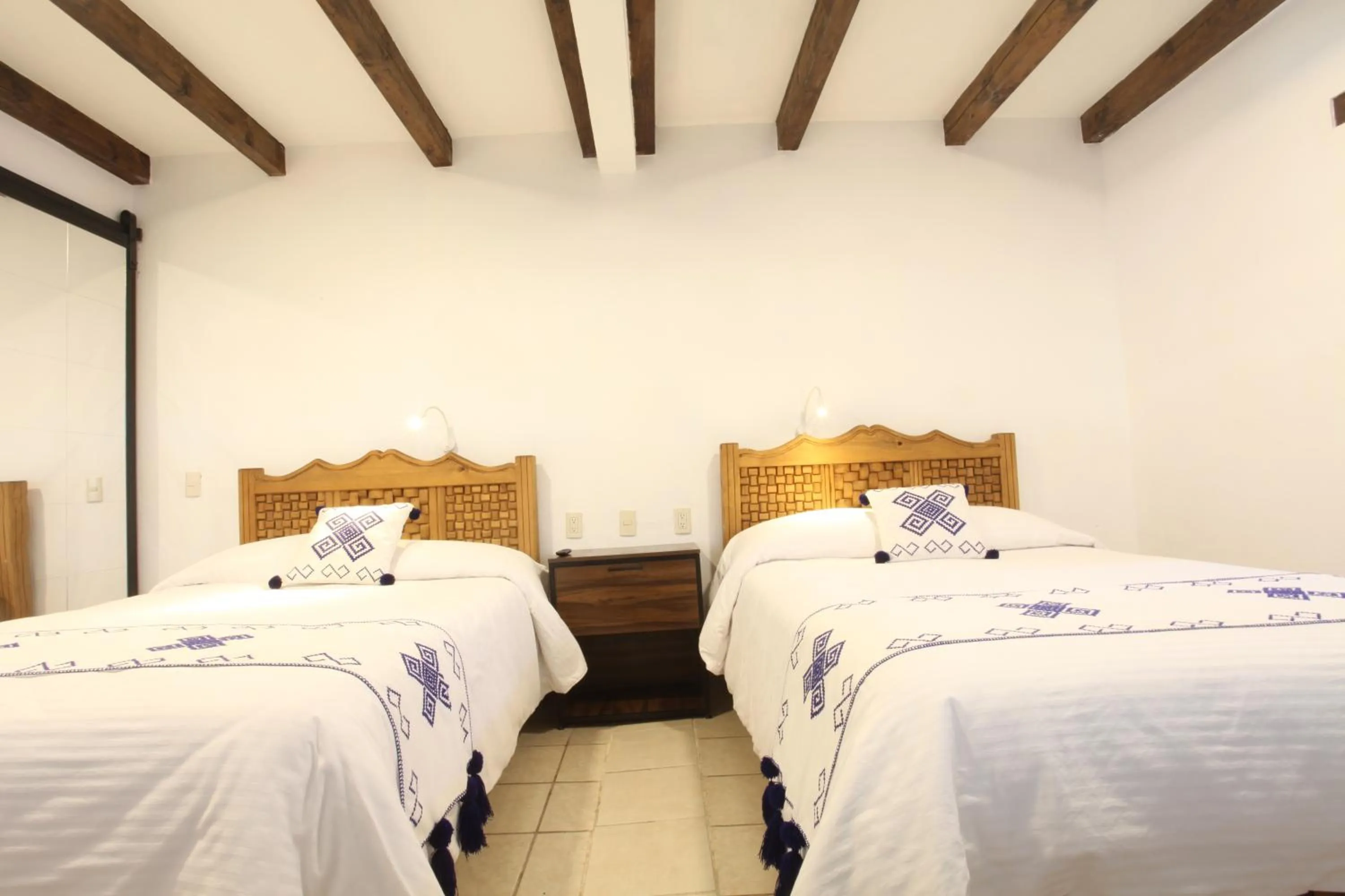 Bed in Hotel Ocho Barrios