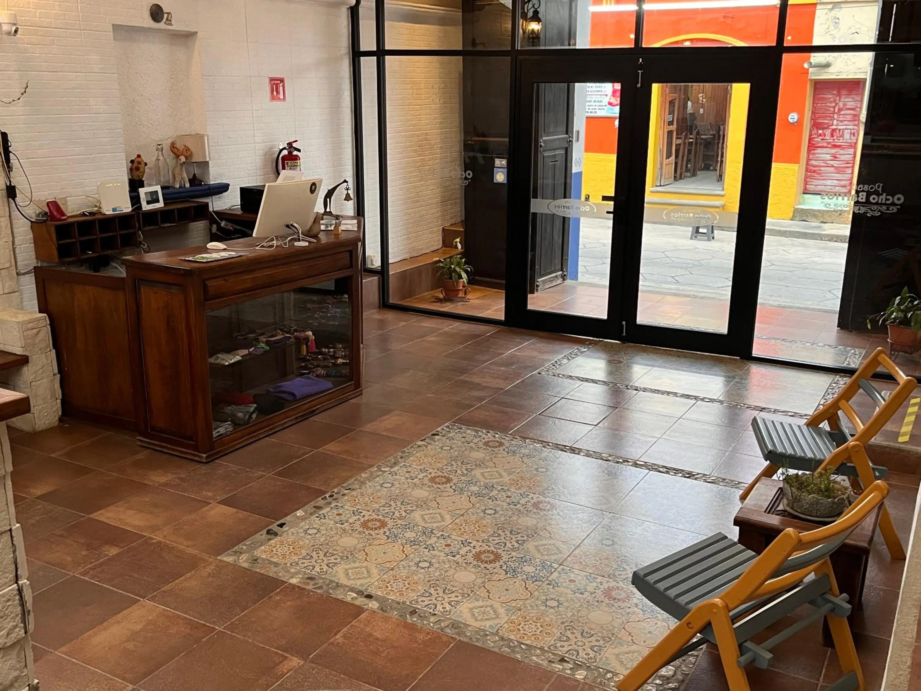 Lobby or reception in Hotel Ocho Barrios