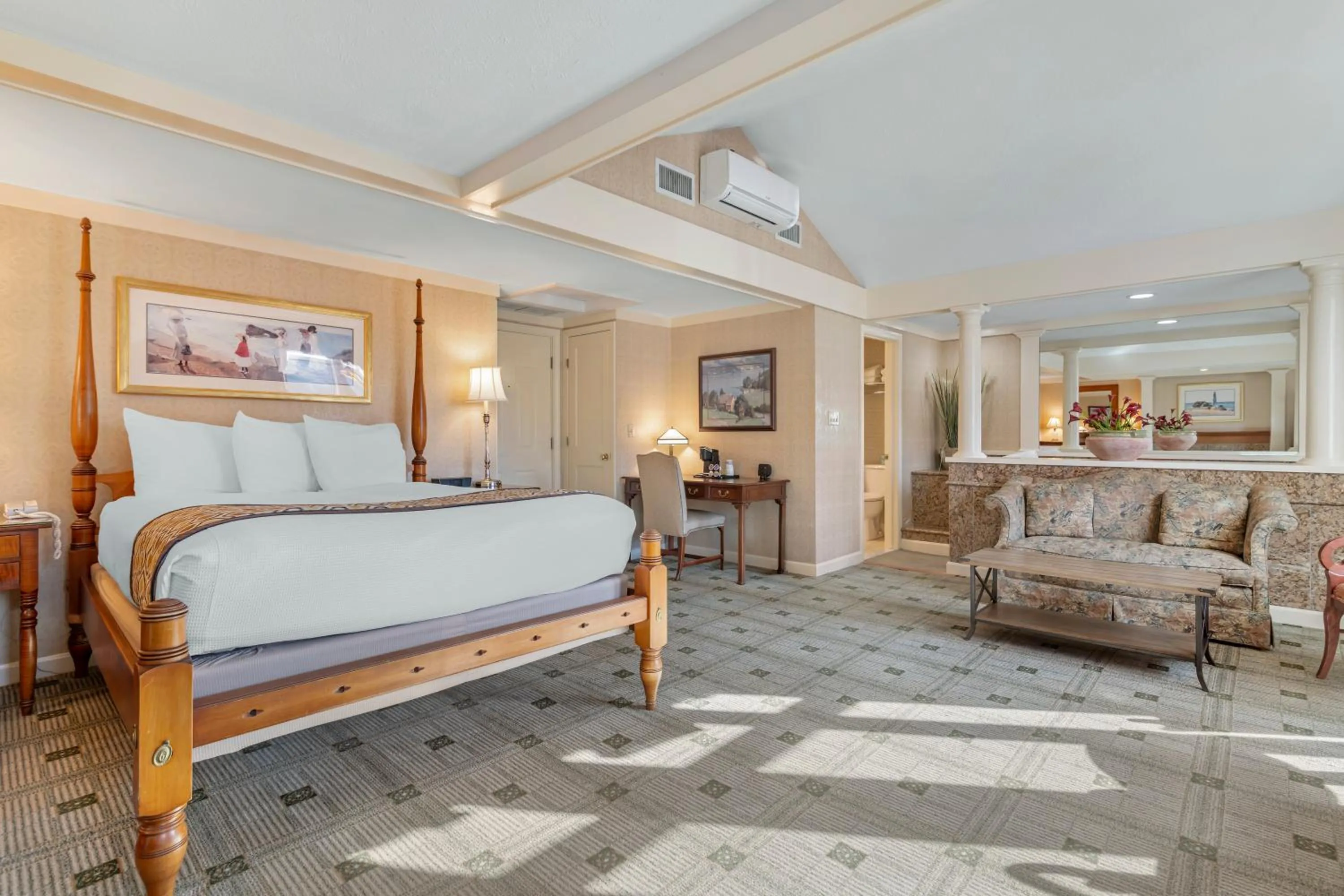 Bed in Meadowmere Resort