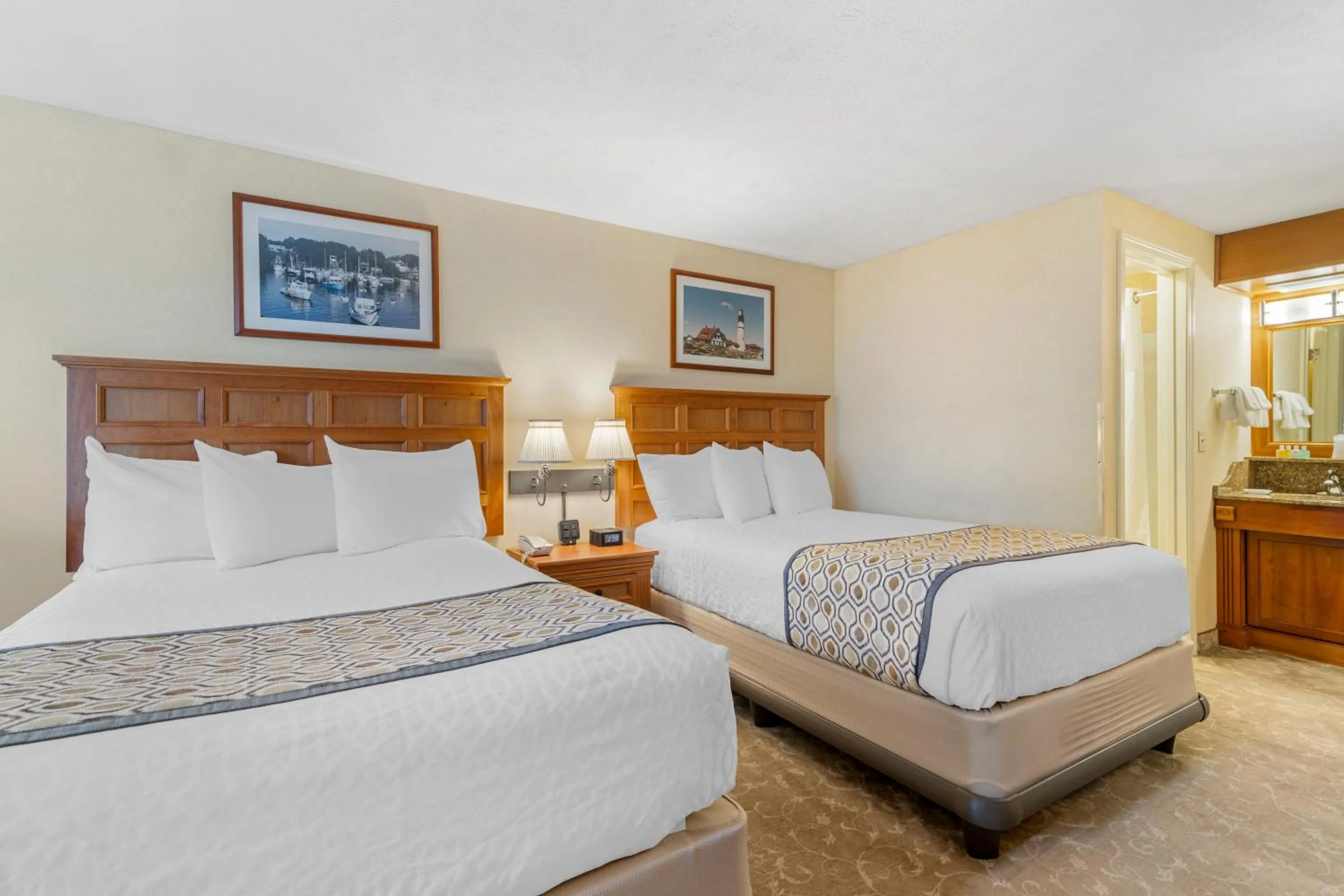 Bed in Meadowmere Resort