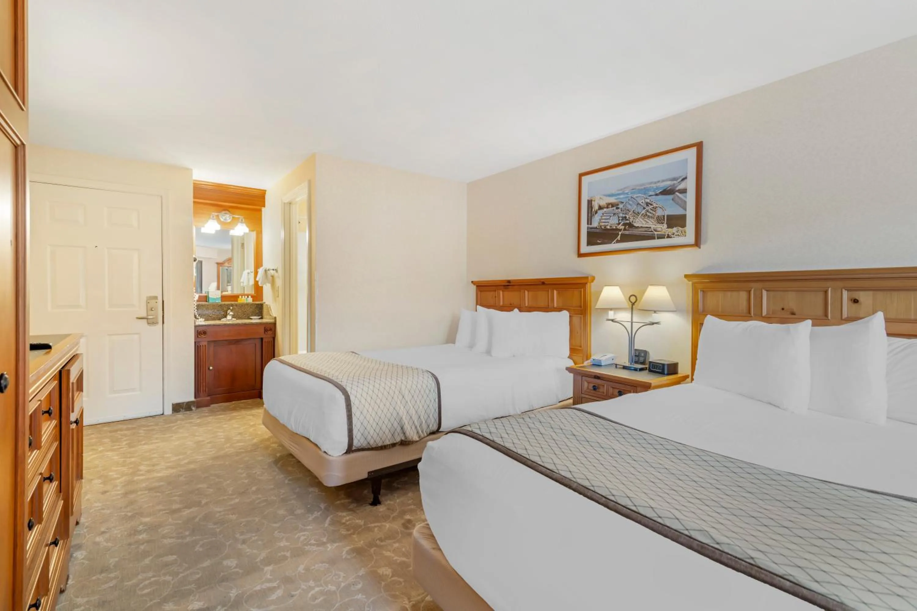 Bed in Meadowmere Resort