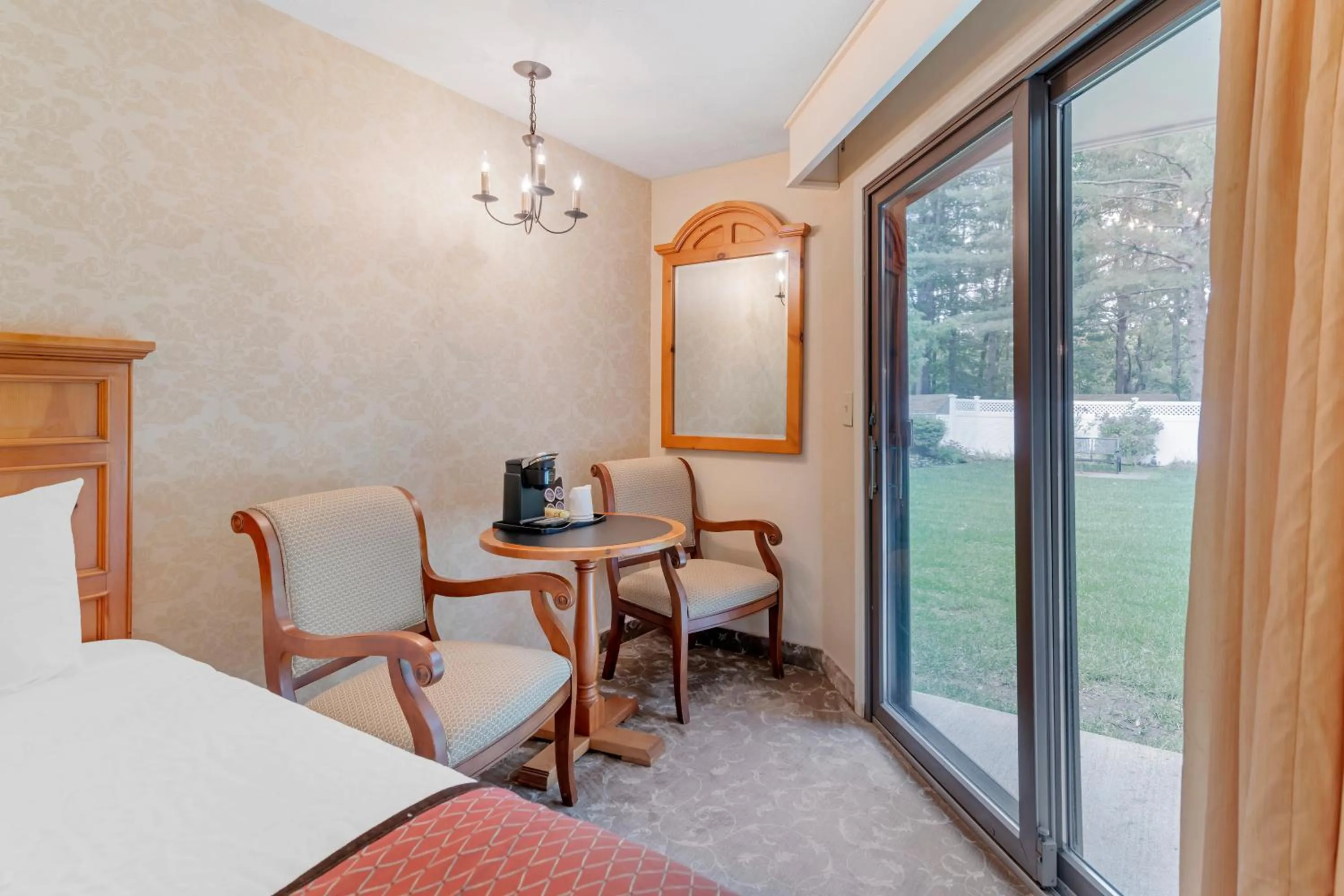 Bed in Meadowmere Resort