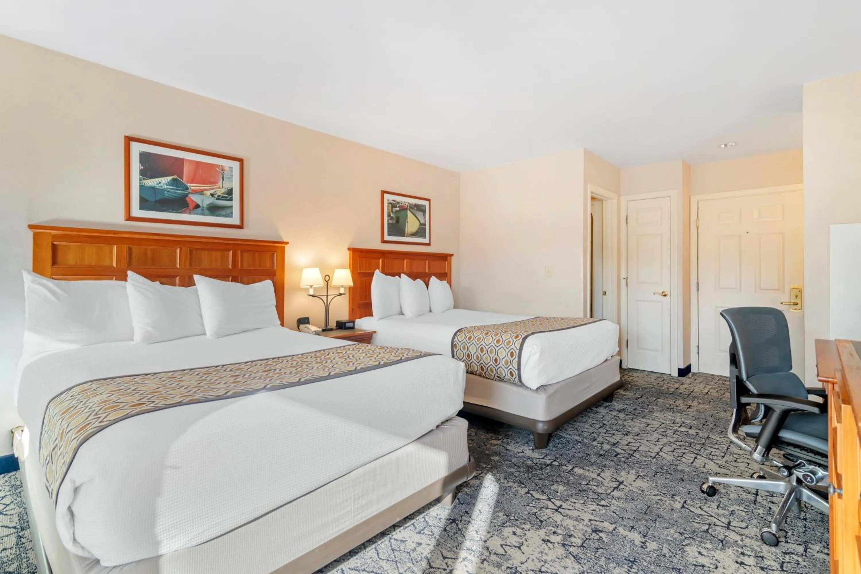 Bed in Meadowmere Resort