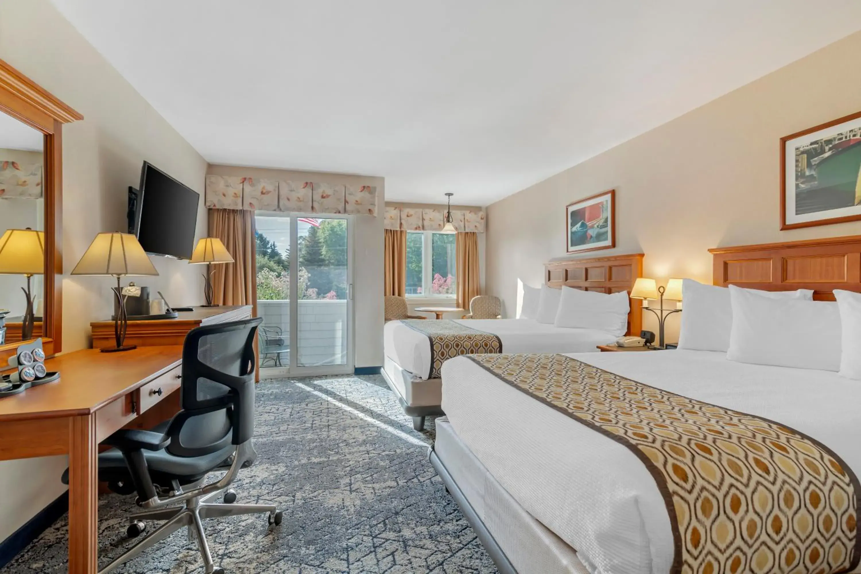 Queen Room with Two Queen Beds - Disability Access in Meadowmere Resort Queen Room with Two Queen Beds - Disability Access in Meadowmere Resort