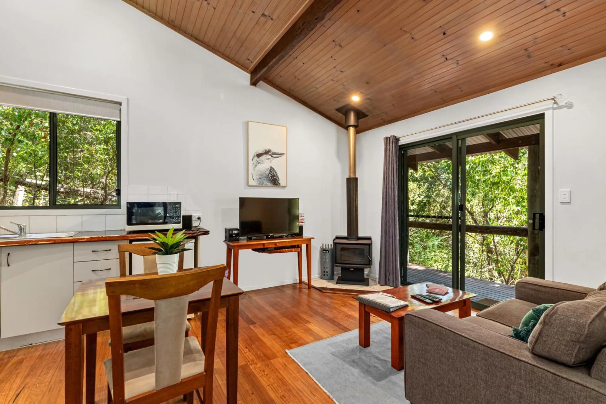 Living room in Hunchy Hideaway