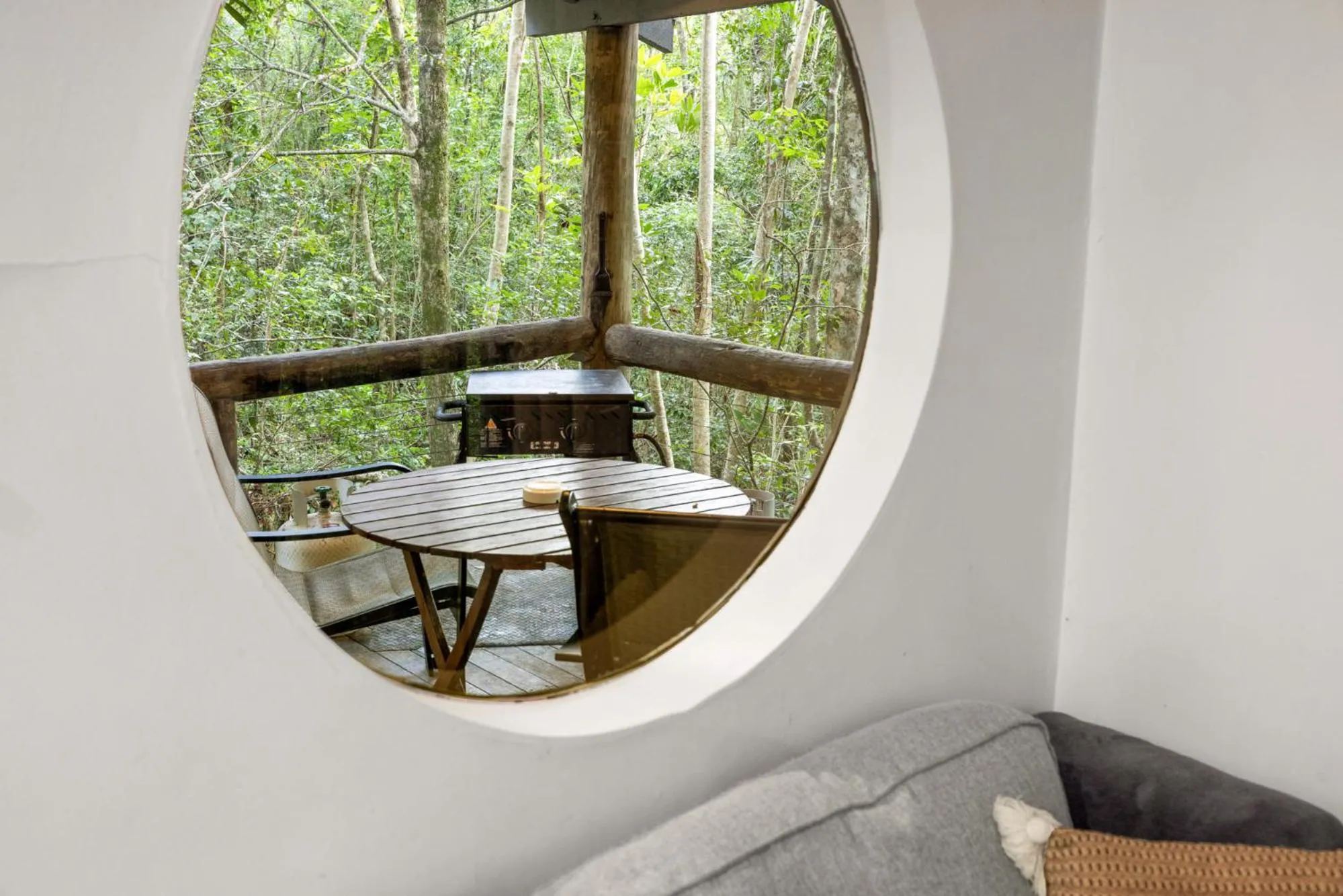 Living room in Hunchy Hideaway