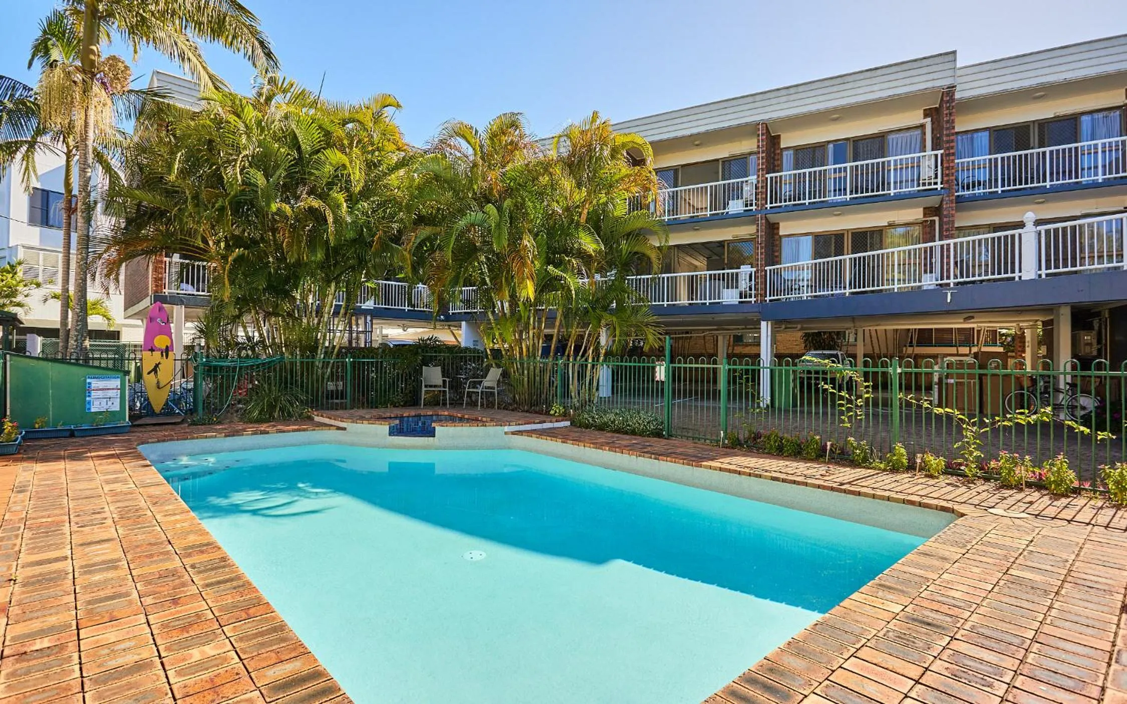 Pool view in Red Star Palm Beach