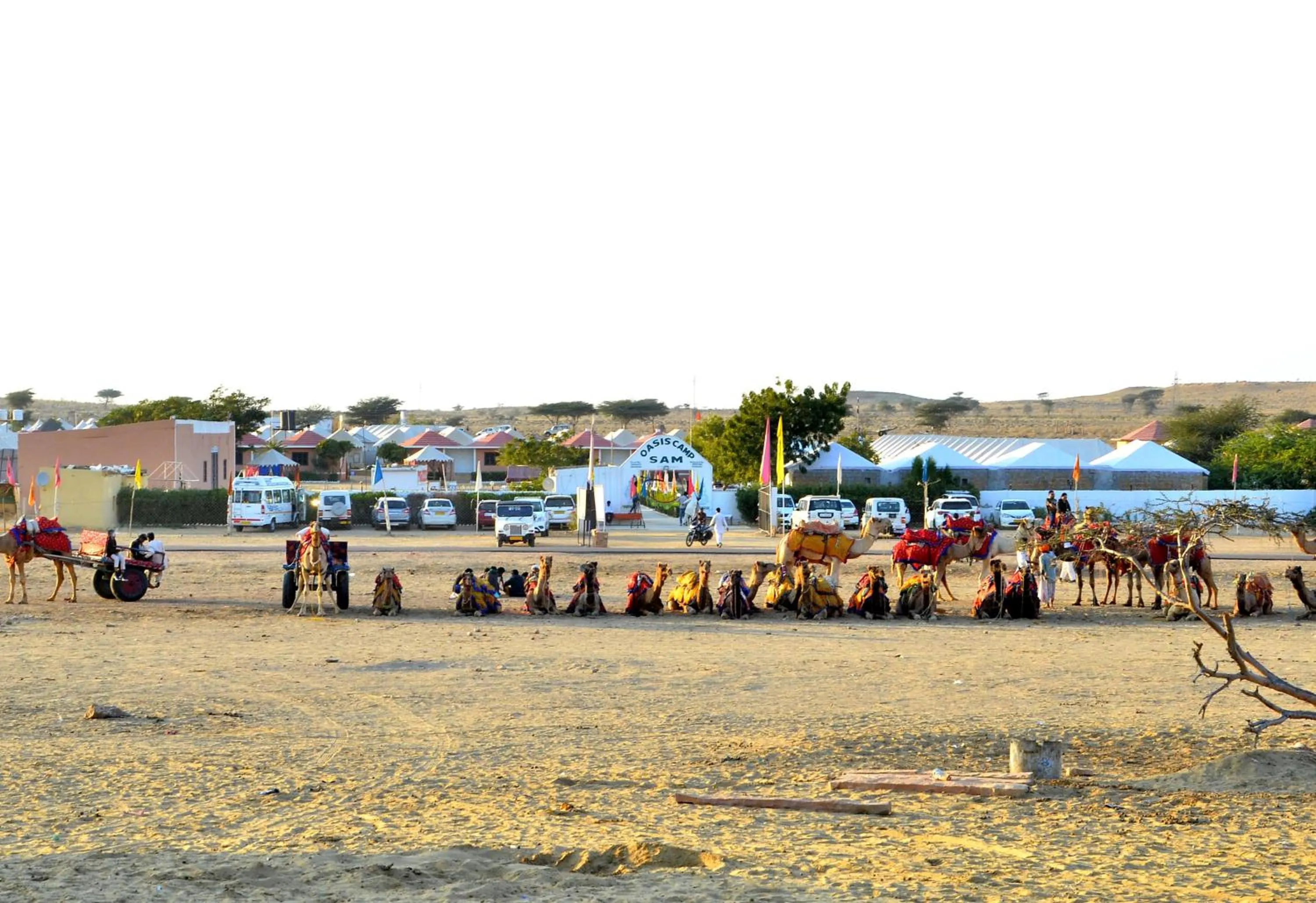 Property building in Oasis camp sam