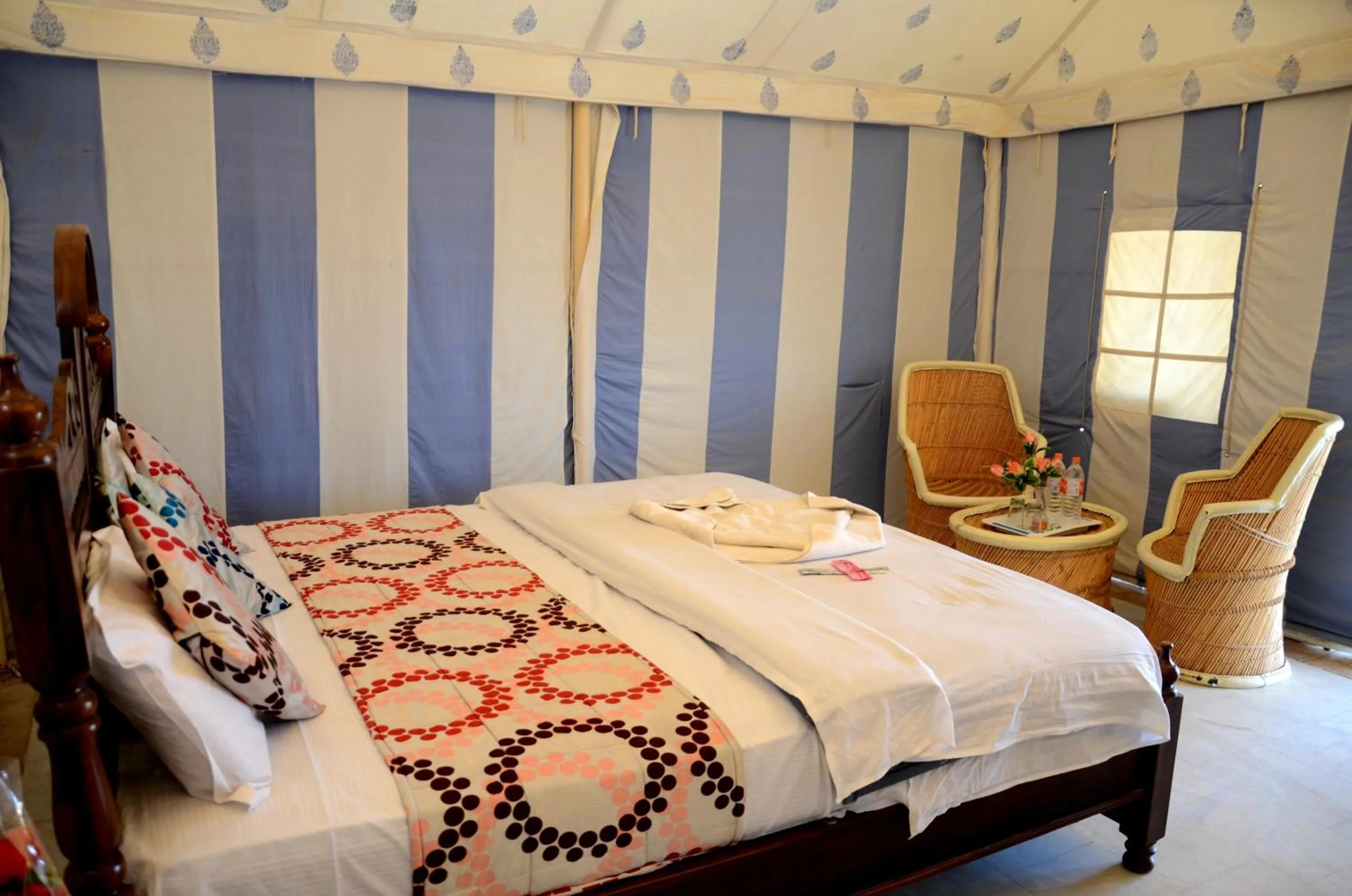 Bed in Oasis camp sam