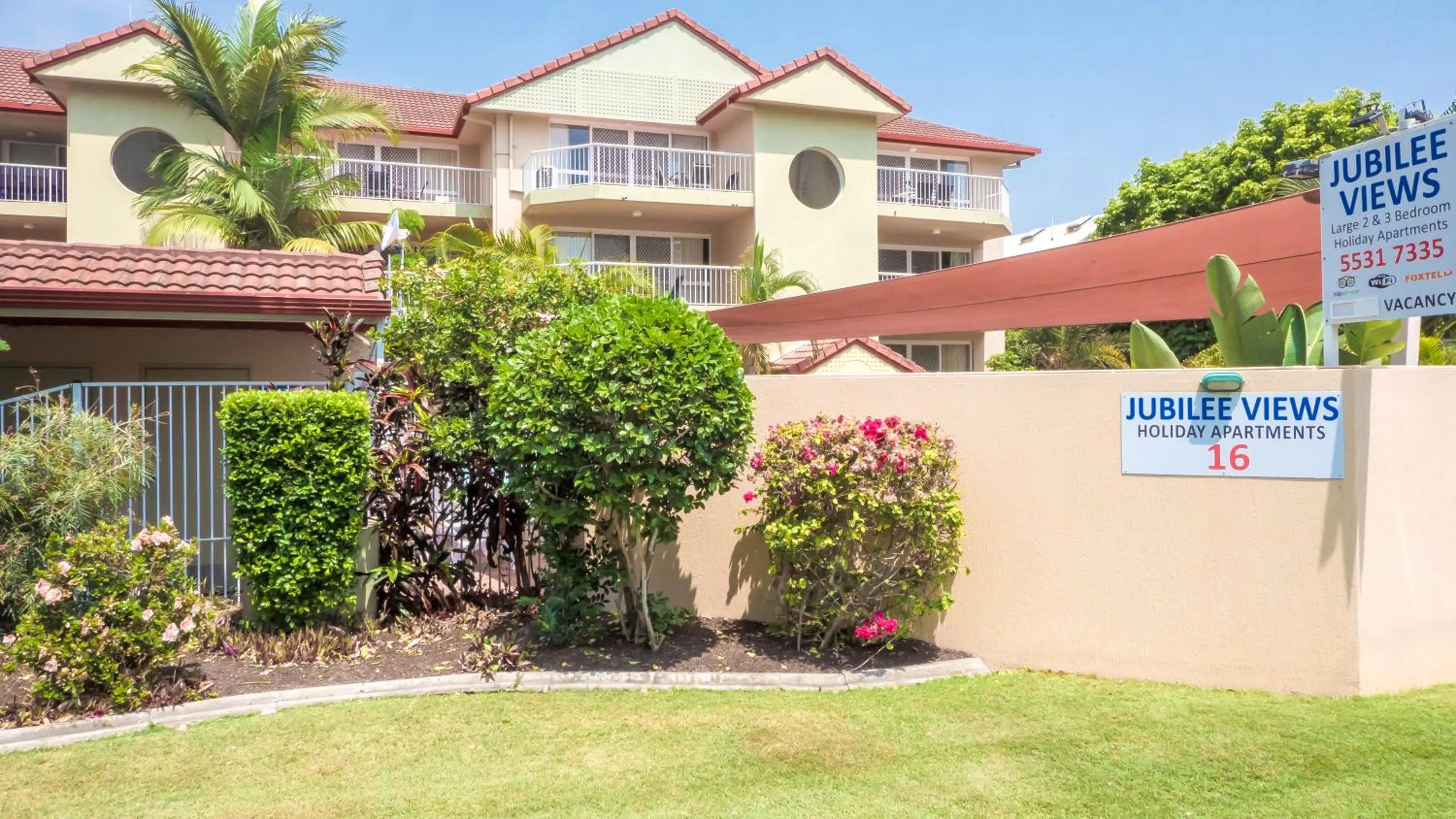 Property building in Jubilee Views Holiday Apartments