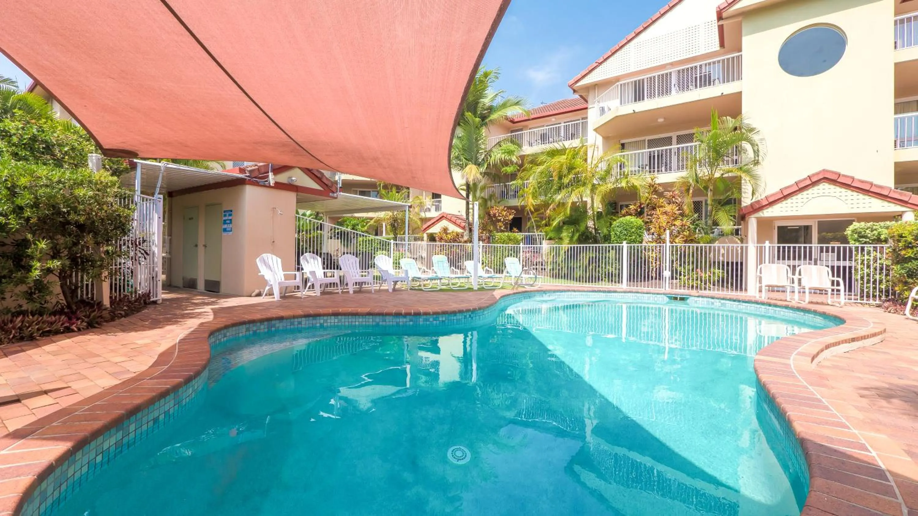 Swimming pool in Jubilee Views Holiday Apartments