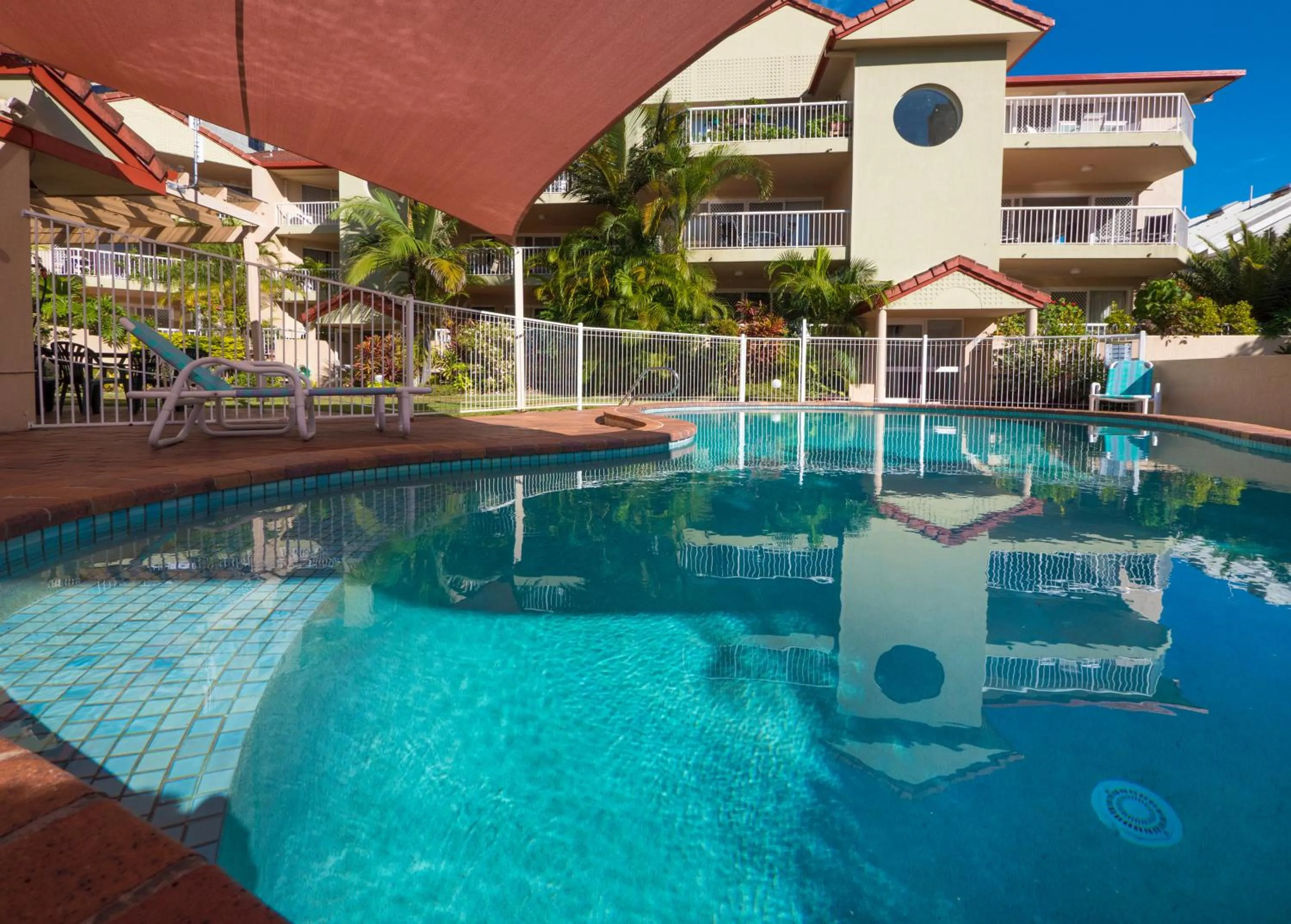 Swimming pool in Jubilee Views Holiday Apartments