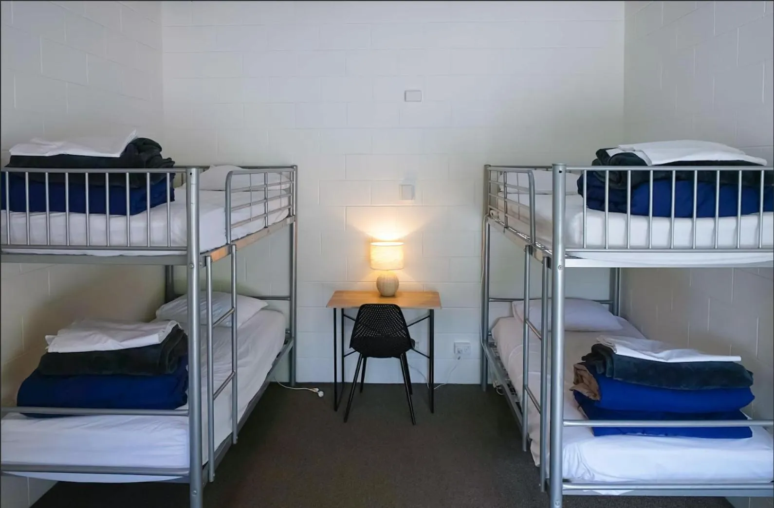 Bed in Mt Aspiring Holiday Park