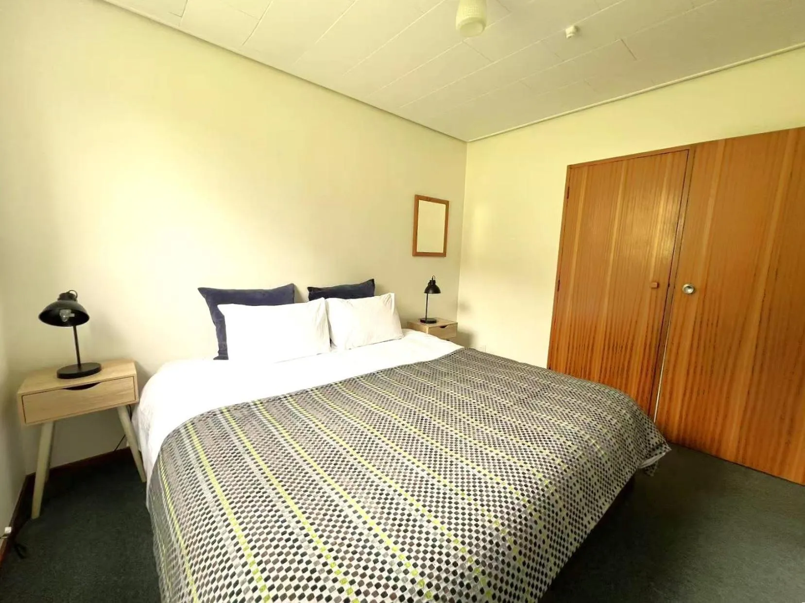 Bed in Mt Aspiring Holiday Park