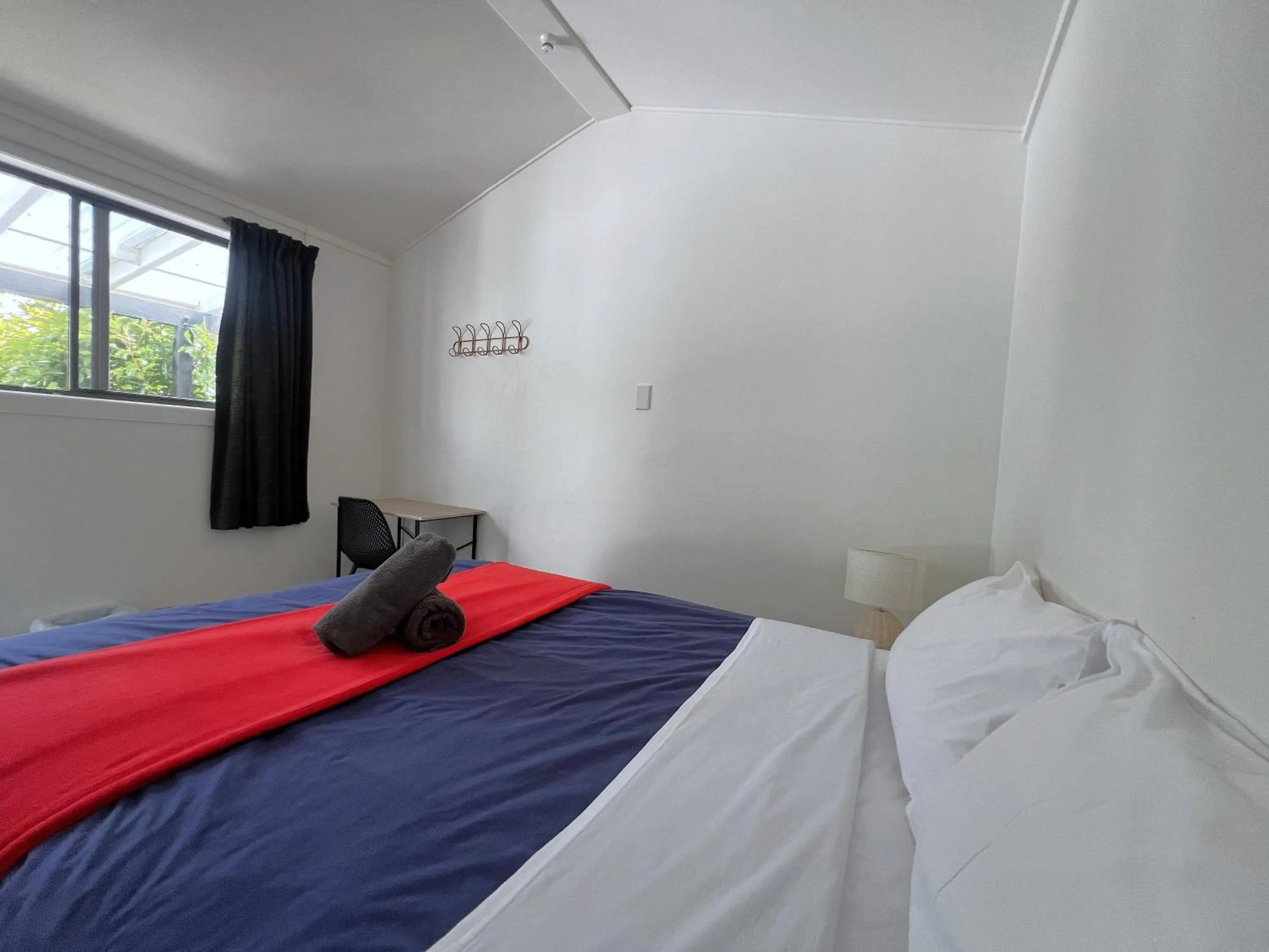 Bed in Mt Aspiring Holiday Park