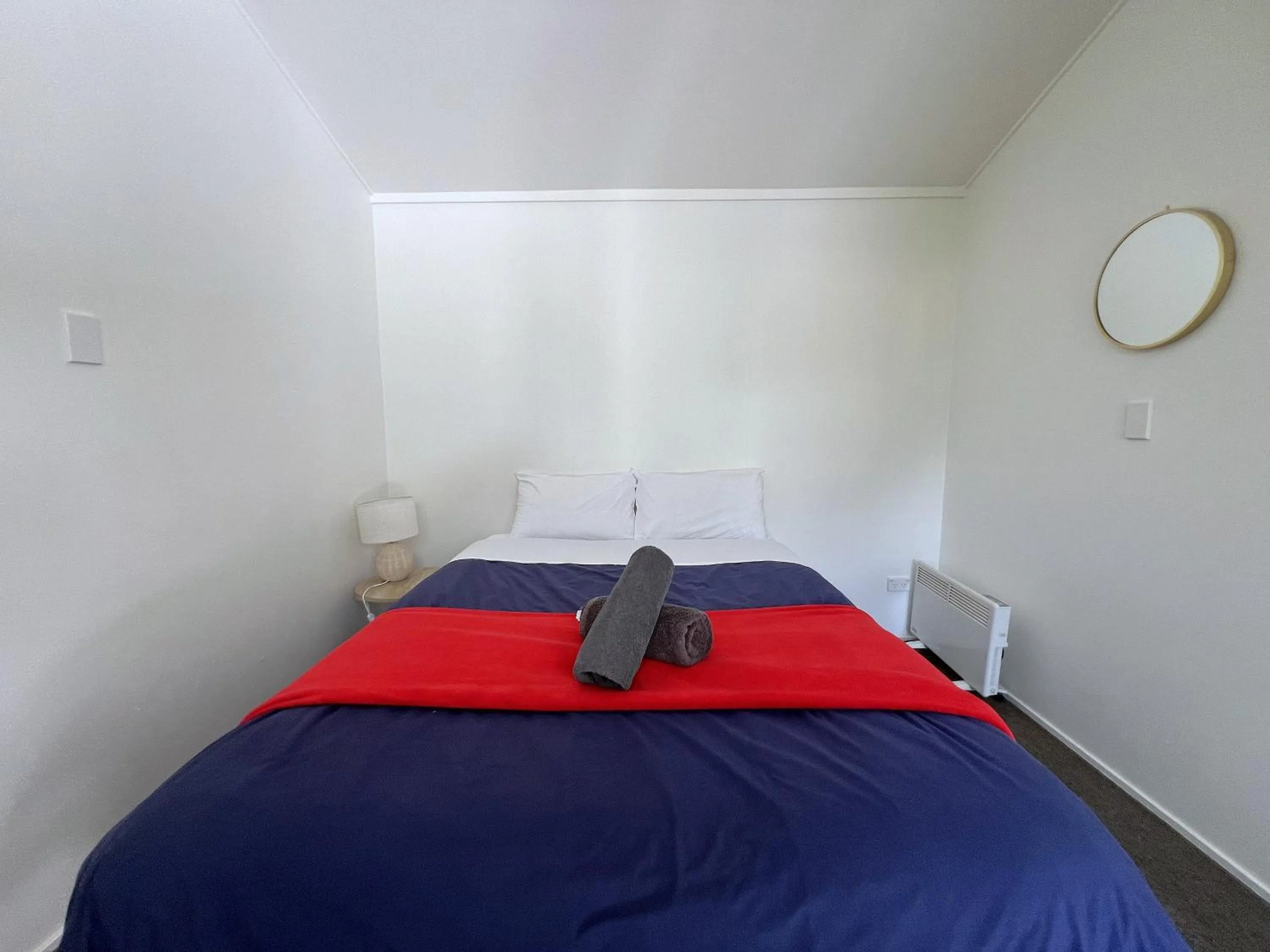 Bed in Mt Aspiring Holiday Park