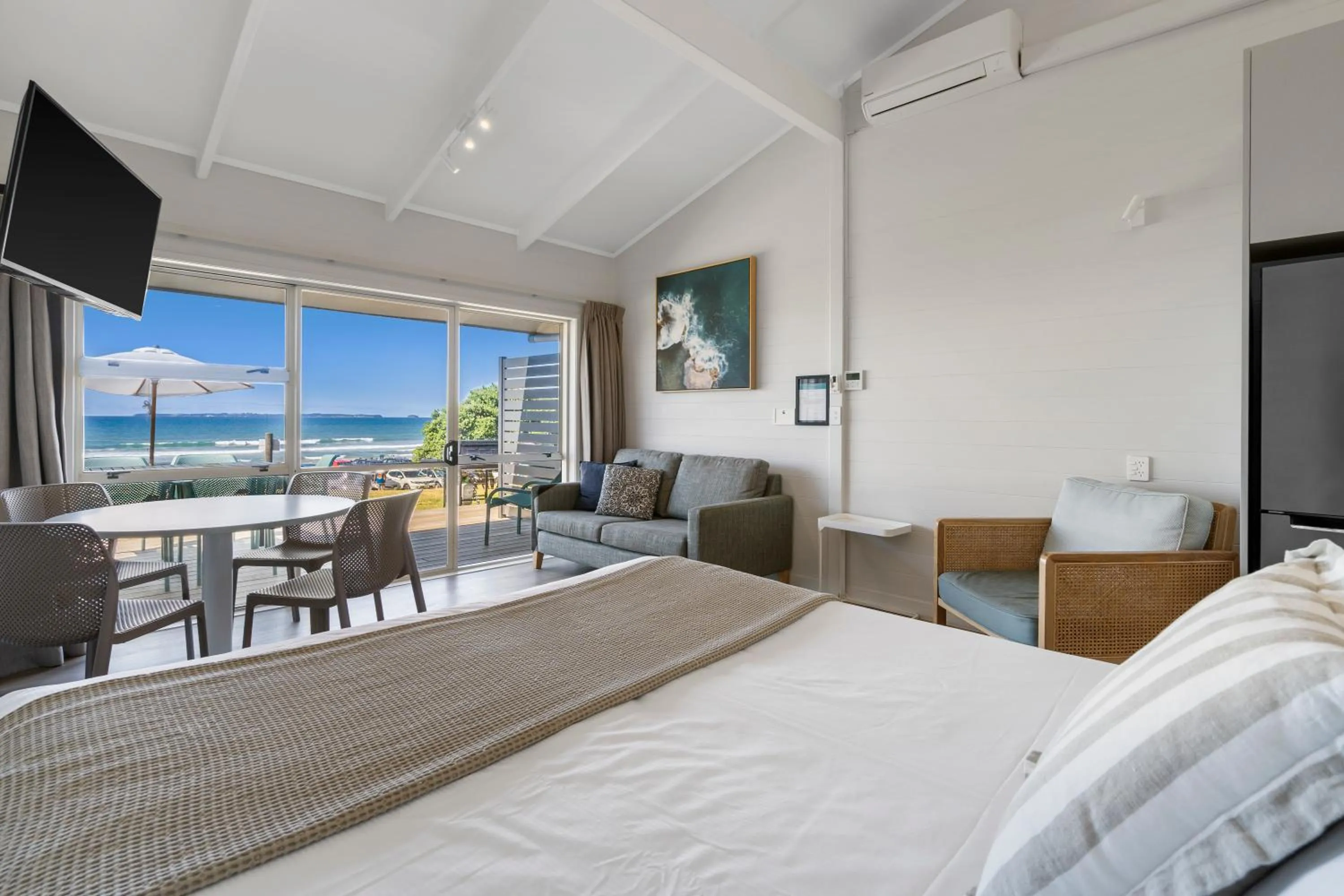 Bed in Tasman Holiday Parks - Papamoa Beach