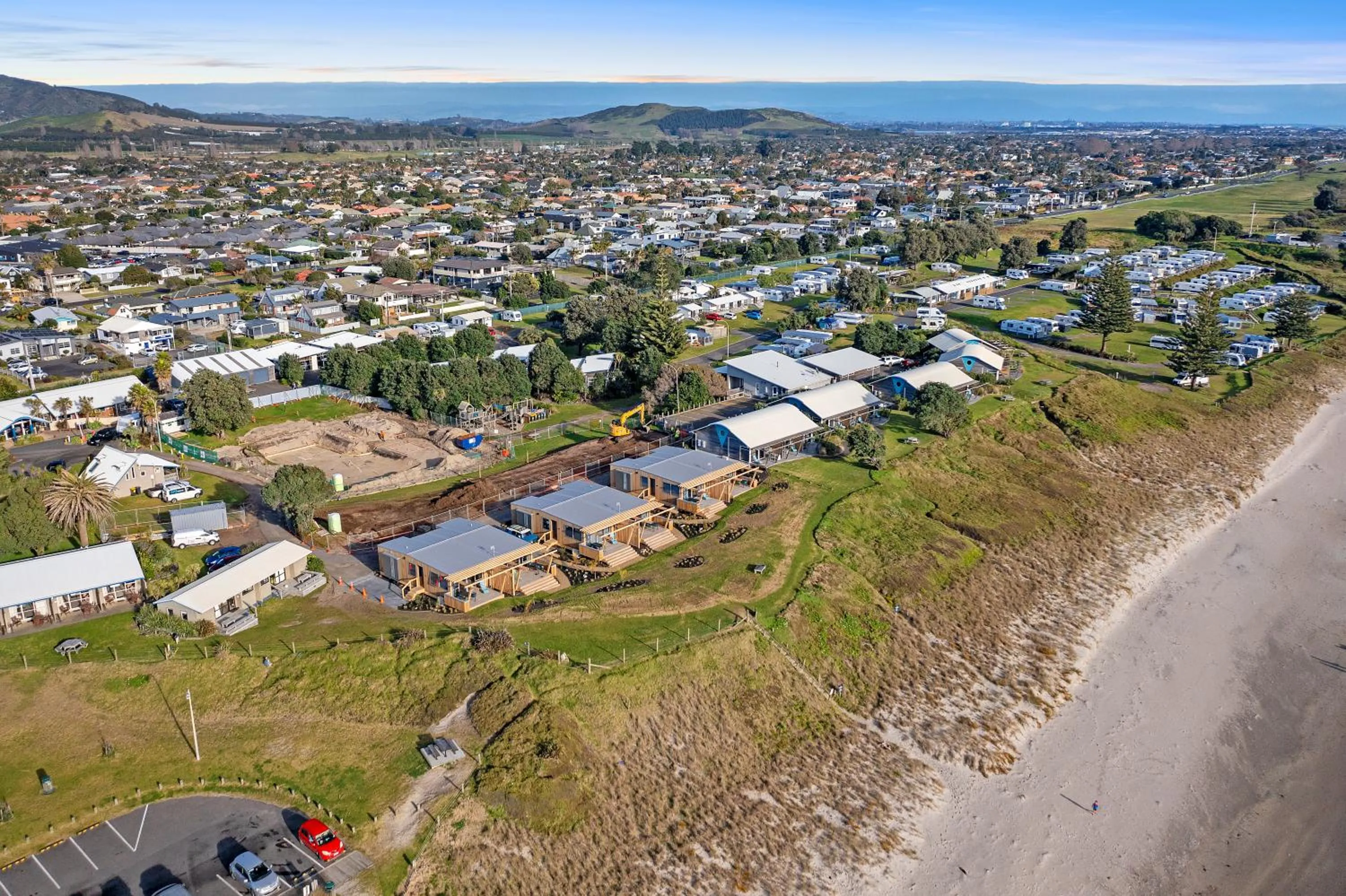 Nearby landmark in Tasman Holiday Parks - Papamoa Beach